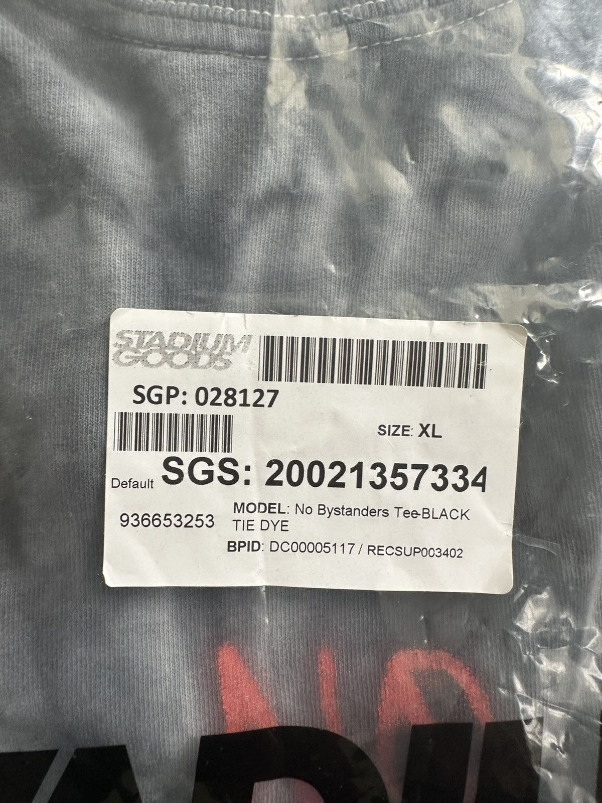 Travis Scott Travis Scott No Bystanders Tee RARE XL Size US XL / EU 56 / 4 - 8 Thumbnail