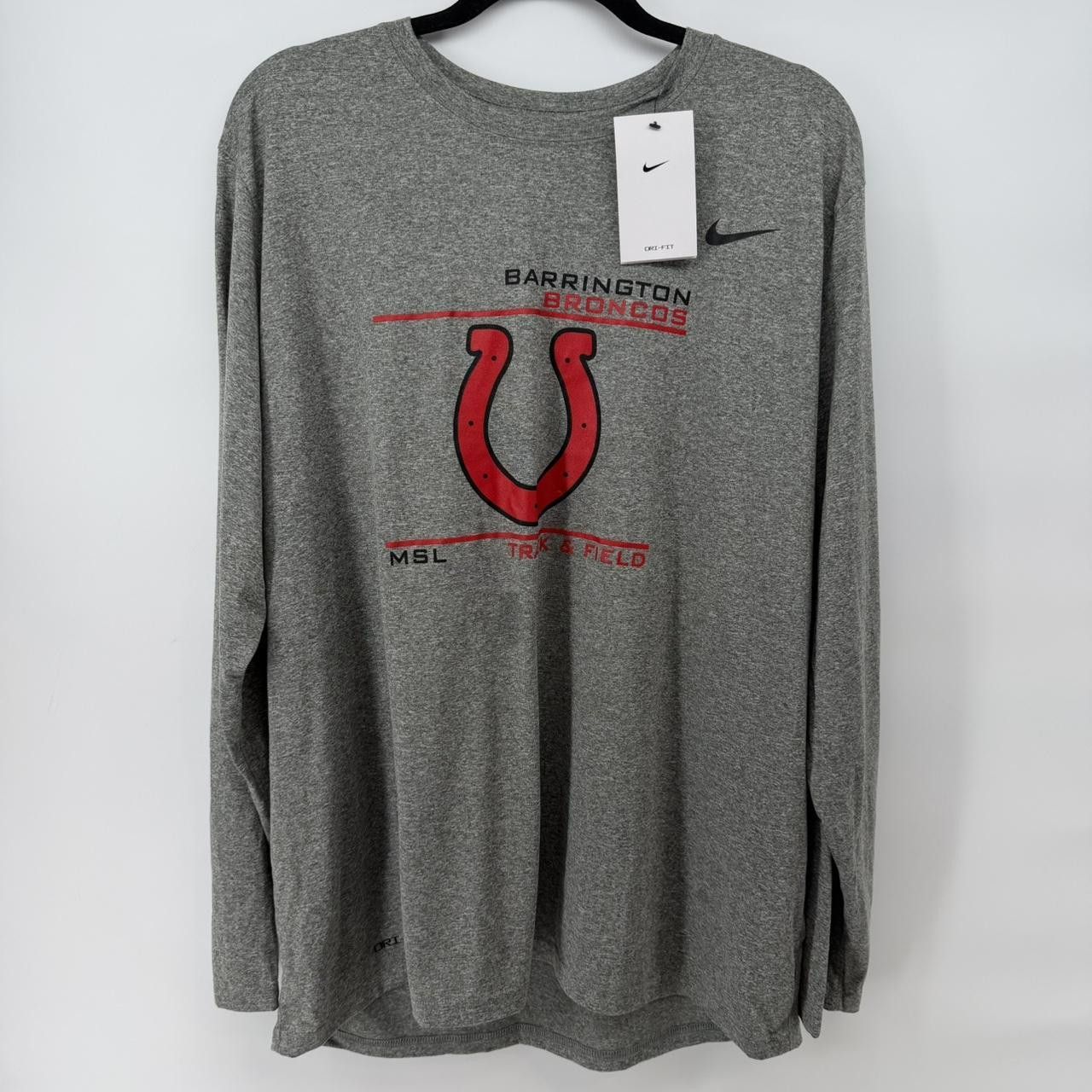 Nike Nike Dri-FIT Men’s 2XL Long Sleeve Barrington Broncos NWT Size US XXL / EU 58 / 5 - 1 Thumbnail