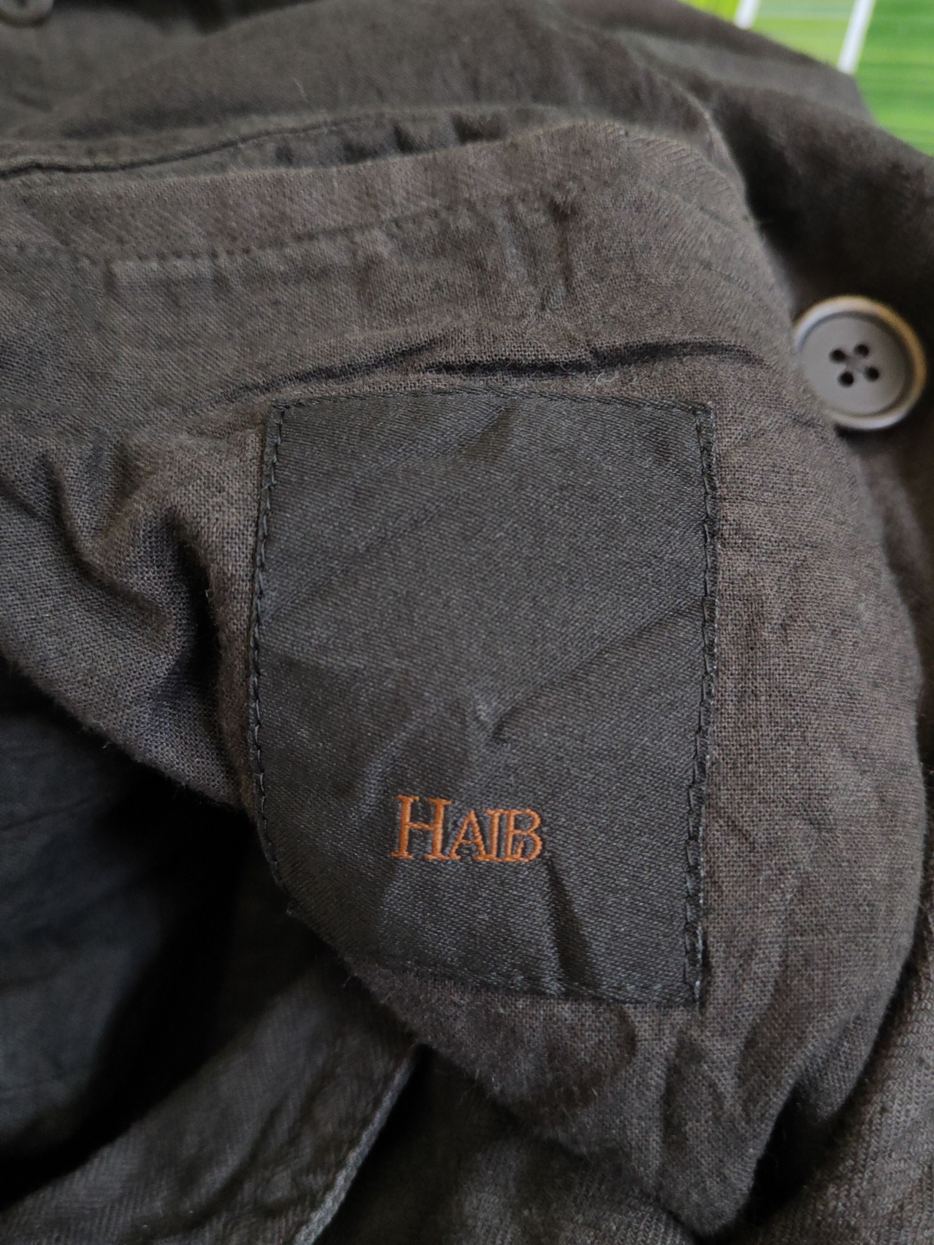 Japanese Brand Haib japan multipocket Dark Brown parka Coat jacket #S1329 Size US M / EU 48-50 / 2 - 17 Thumbnail