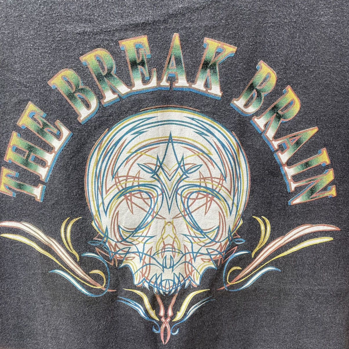 Vintage 🔥Vintage 90s The Break Brain Skull Graphic Pop Art Tee Size US M / EU 48-50 / 2 - 6 Thumbnail