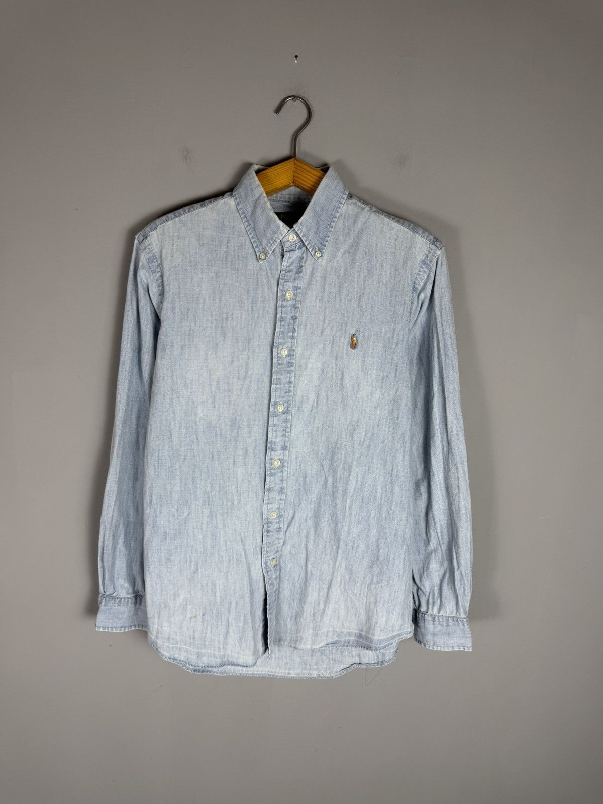 Polo Ralph Lauren Vintage Polo Ralph Lauren denim shirt Size US M / EU 48-50 / 2 - 1 Thumbnail