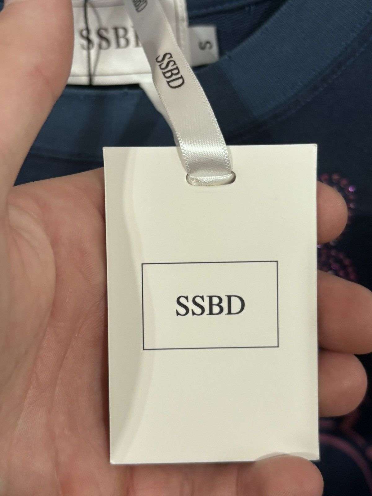 Other SSBD X V!LLAGE PURPLE TEE Size US S / EU 44-46 / 1 - 4 Thumbnail