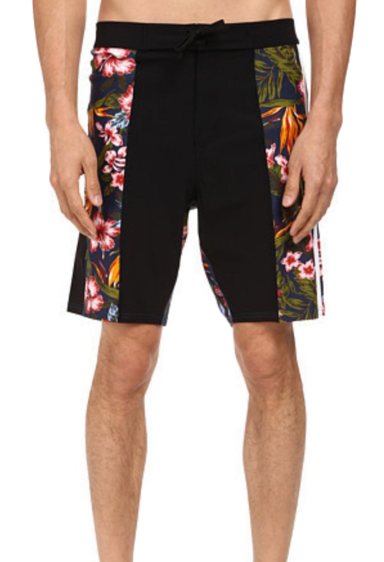 Yohji Yamamoto Y3 Adidas X Yohji Yamamoto black floral shorts Size US 32 / EU 48 - 3 Thumbnail