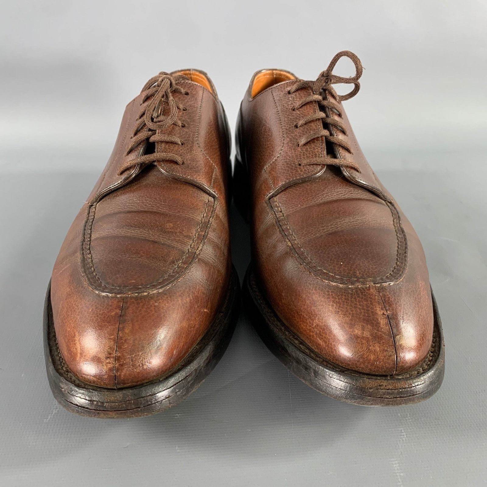 John Lobb JOHN LOBB Size 9 Brown Leather Split Toe Lace Up Shoes Size US 9 / EU 42 - 4 Thumbnail
