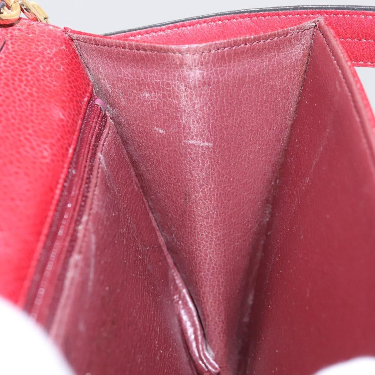 Dior DIOR Shoulder Bag Leather Gold Red Size ONE SIZE - 16 Thumbnail
