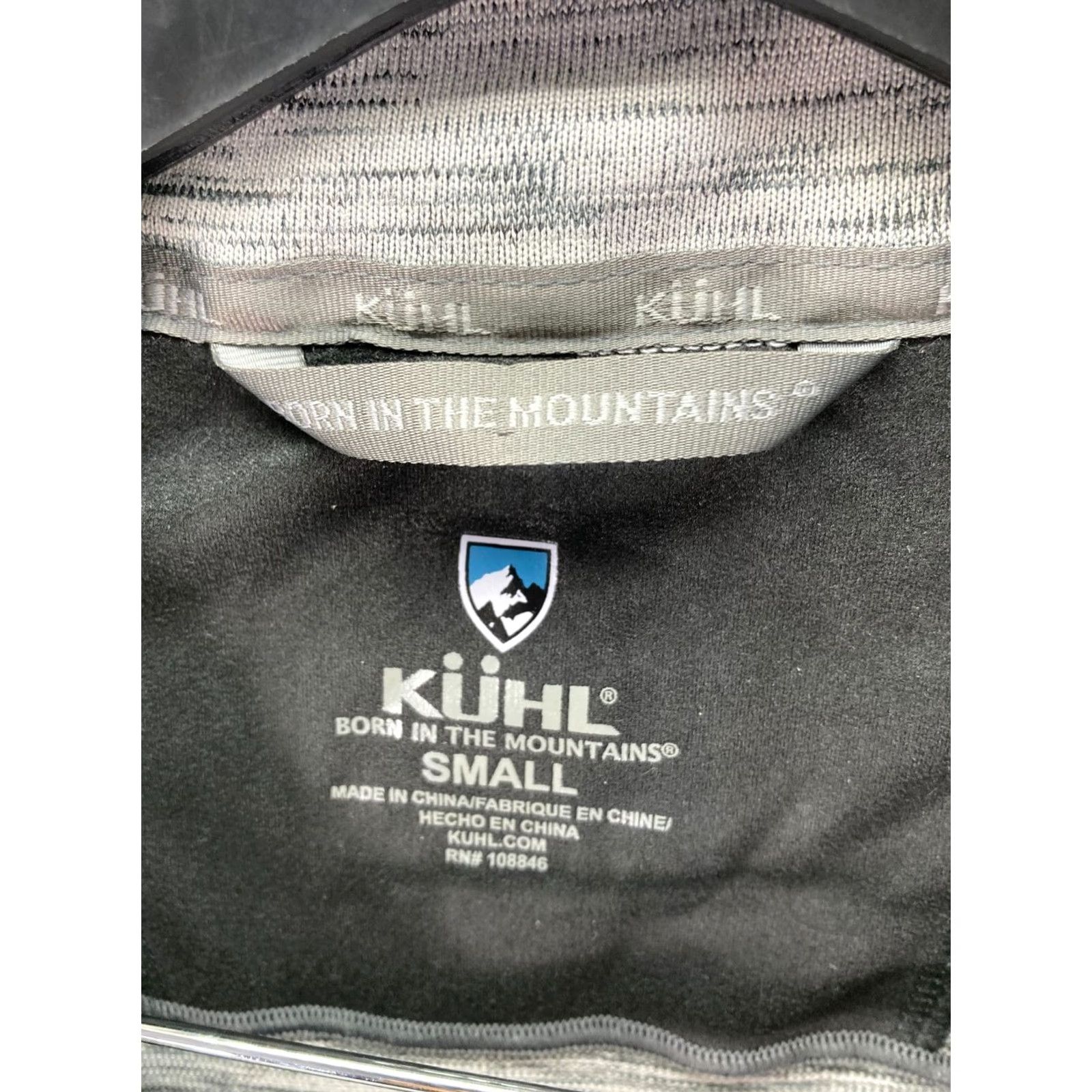 Logo 7 Kuhl Alloy Pullover Sweater Mens S Heather Gray 1/4 Zip Knit Long Sleeve Mock Neck Logo Size US S / EU 44-46 / 1 - 7 Thumbnail