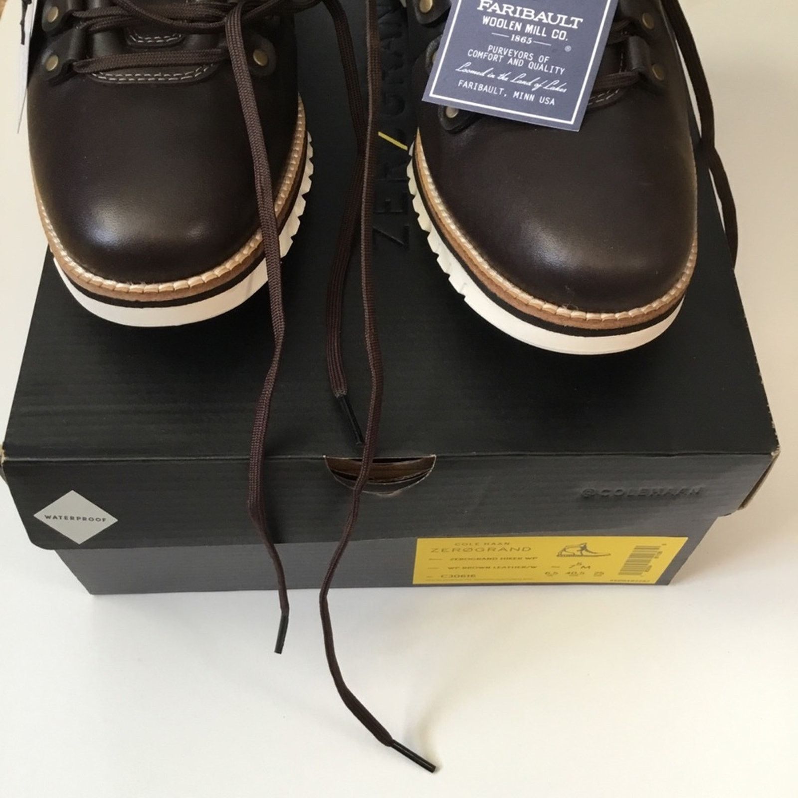 Cole Haan Cole Haan Zerogrand Waterproof Brown Hiker Boots Size US 7.5 / EU 40-41 - 9 Thumbnail