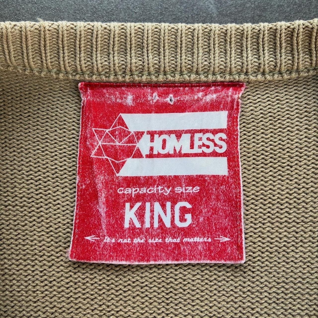 Japanese Brand 2000s Japanese Urahara brand Homless sweater Size US XL / EU 56 / 4 - 2 Thumbnail