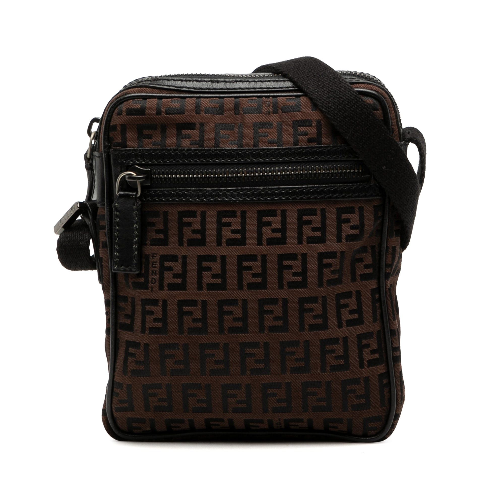Fendi Zucchino Canvas Crossbody Size ONE SIZE - 1 Thumbnail