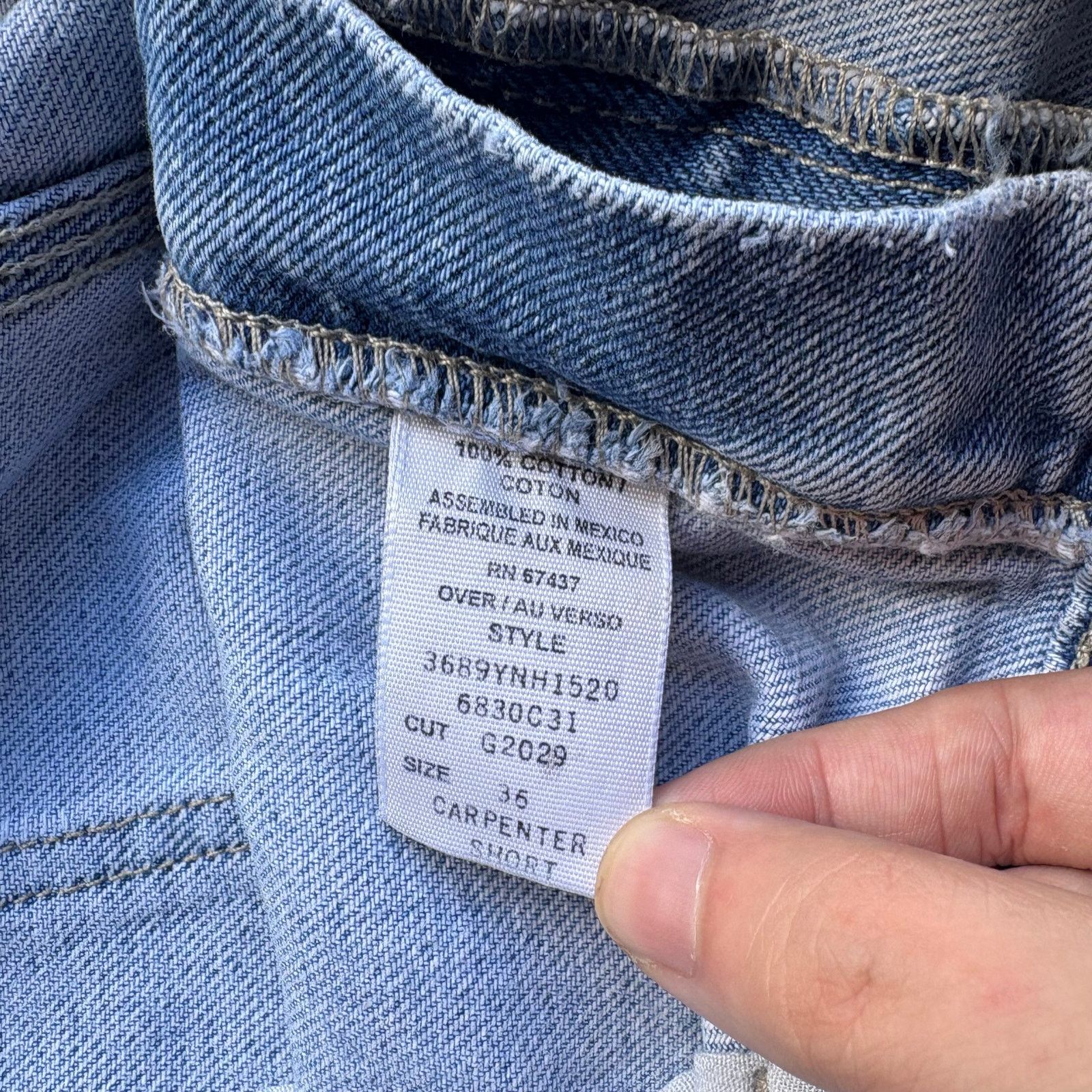 Polo Ralph Lauren Crazy Vintage Faded Polo Ralph Lauren Jorts Size US 36 / EU 52 - 4 Thumbnail