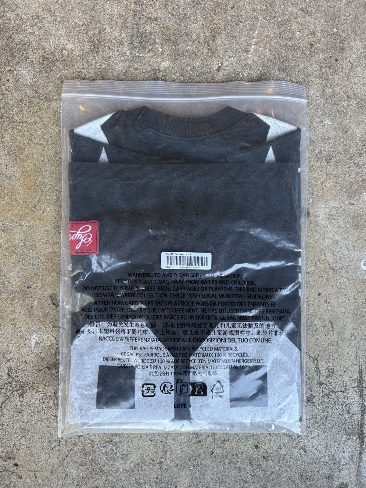 Playboy × Supreme Supreme SS26 Playboy Black L/S top Size Small Size US S / EU 44-46 / 1 - 2 Thumbnail