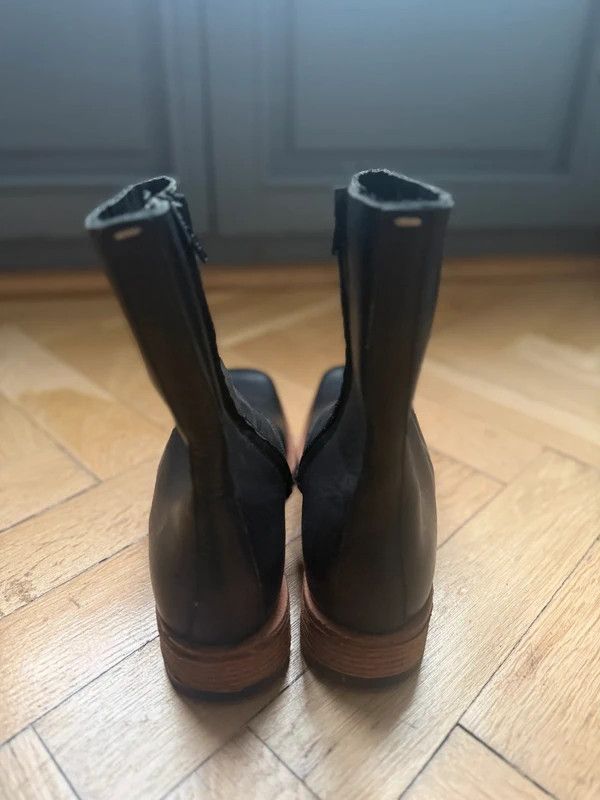 Maison Margiela Square-toe side-zip boots Size US 8 / EU 41 - 4 Thumbnail