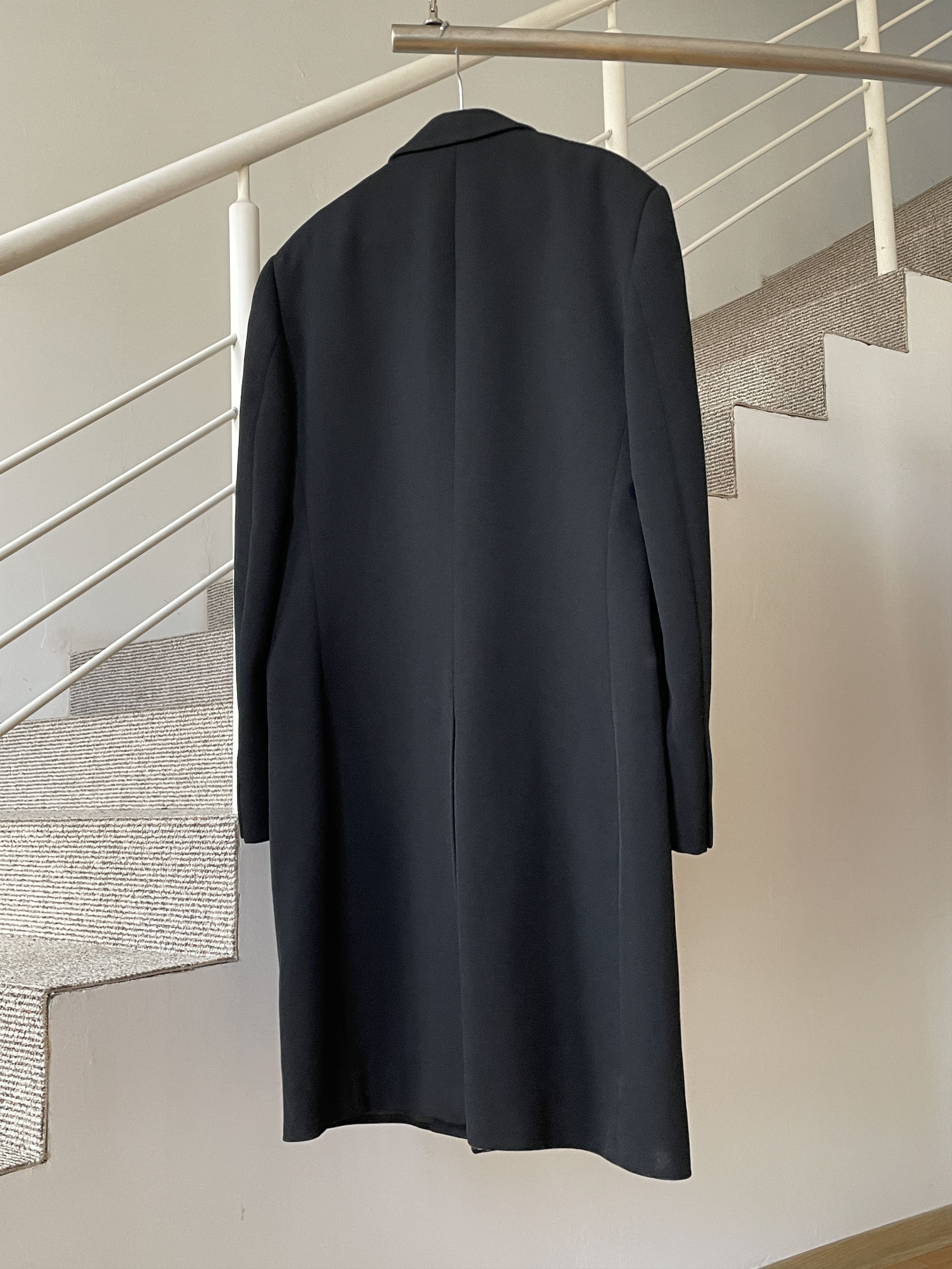 Dolce & Gabbana DOLCE GABBANA Coat Jacket Wool Trench 90s Vintage A8316 Size US XL / EU 56 / 4 - 3 Thumbnail
