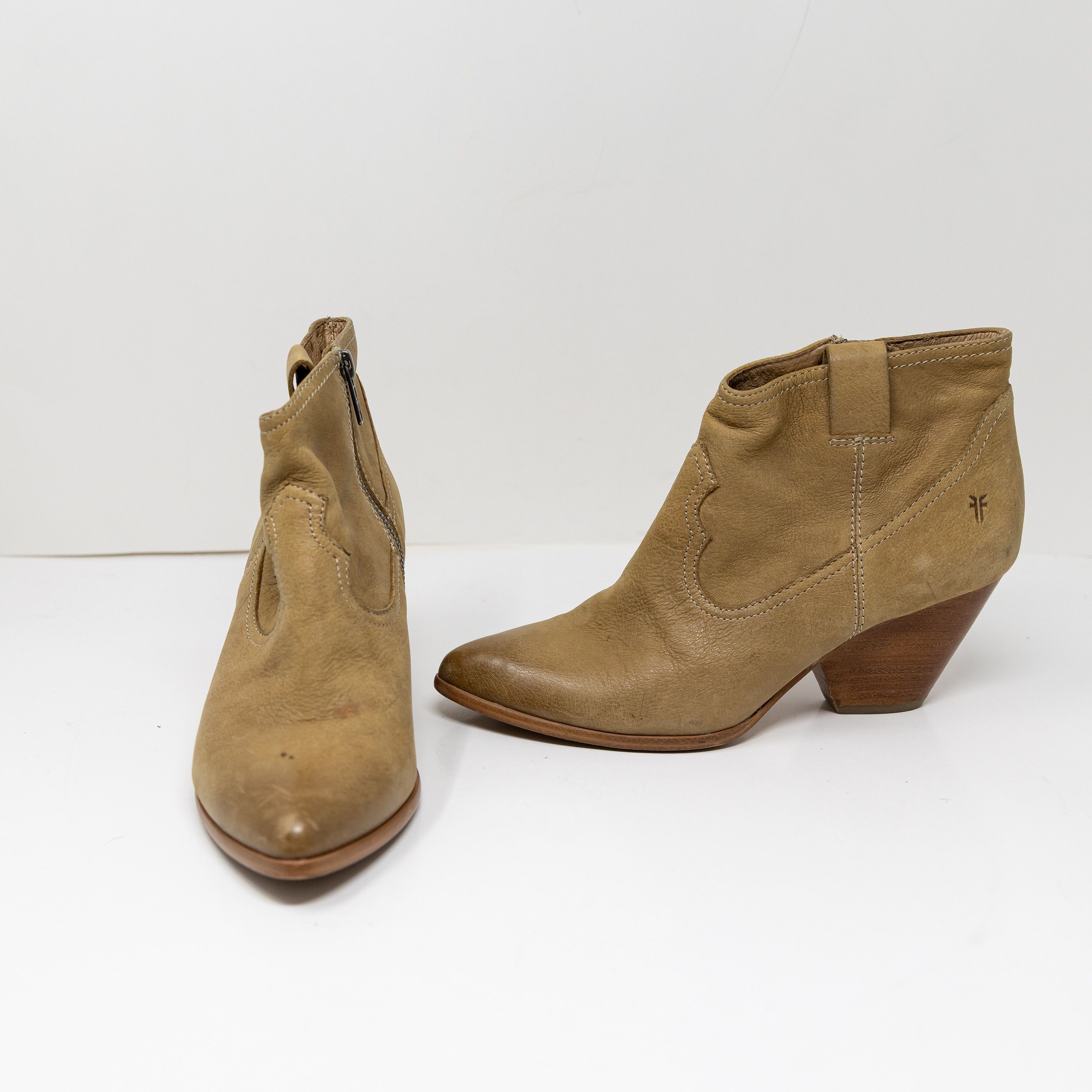 Frye Frye Women's Reina Genuine Suede Leather Size US 7.5 / IT 37.5 - 1 Thumbnail