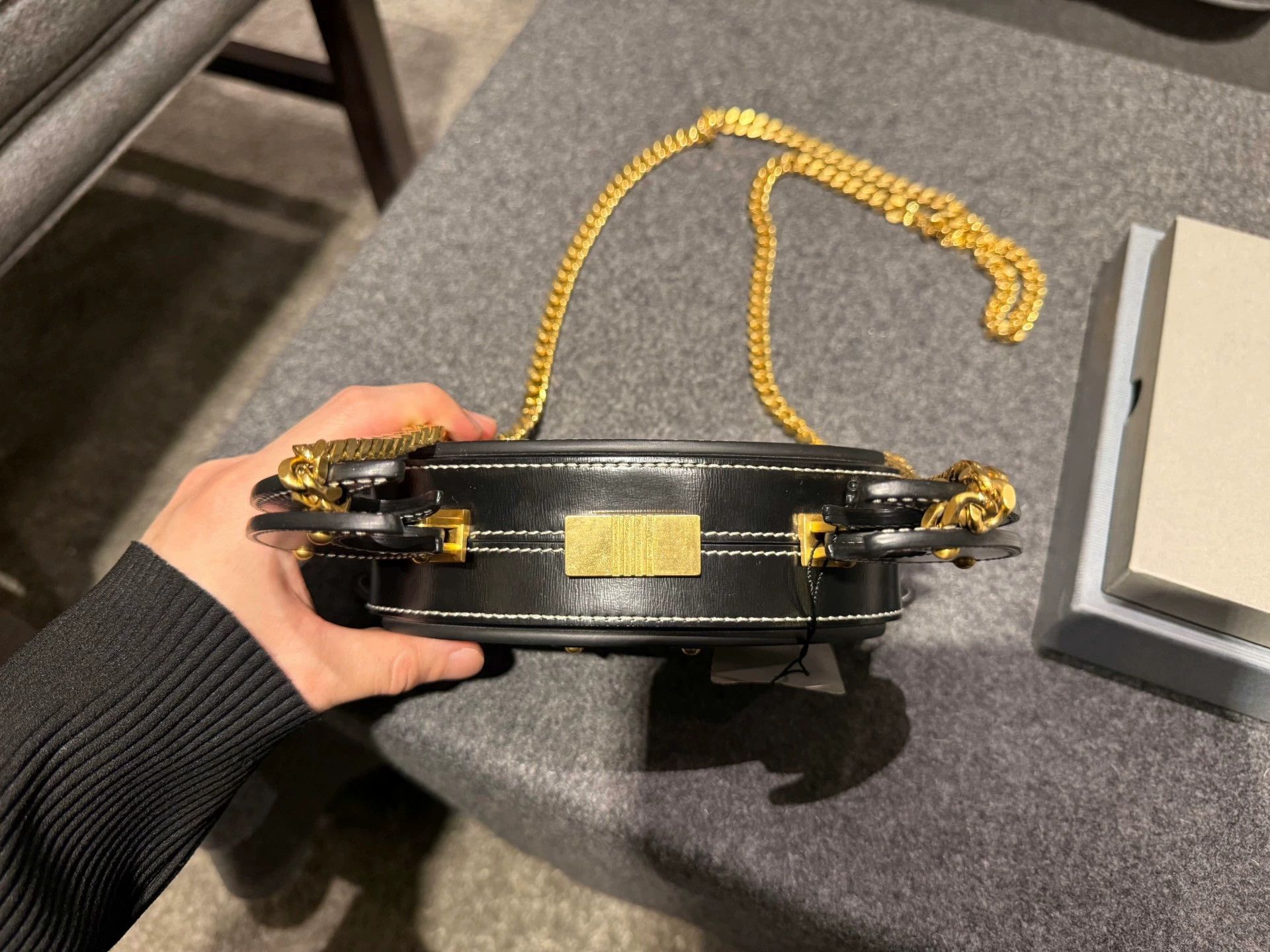Thom Browne Thom Browne Rare Crab-Box Chain Bag Size ONE SIZE - 7 Thumbnail