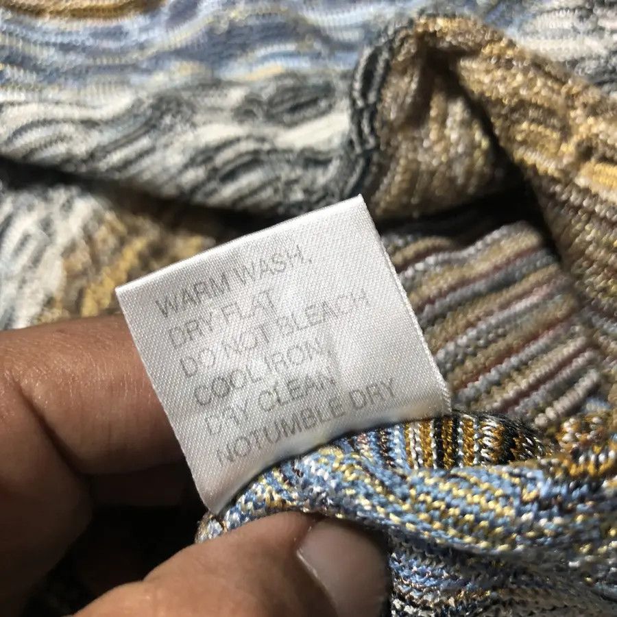 Missoni 🥬 Missoni Coloured Cable Knit Sweater Size US M / EU 48-50 / 2 - 8 Thumbnail