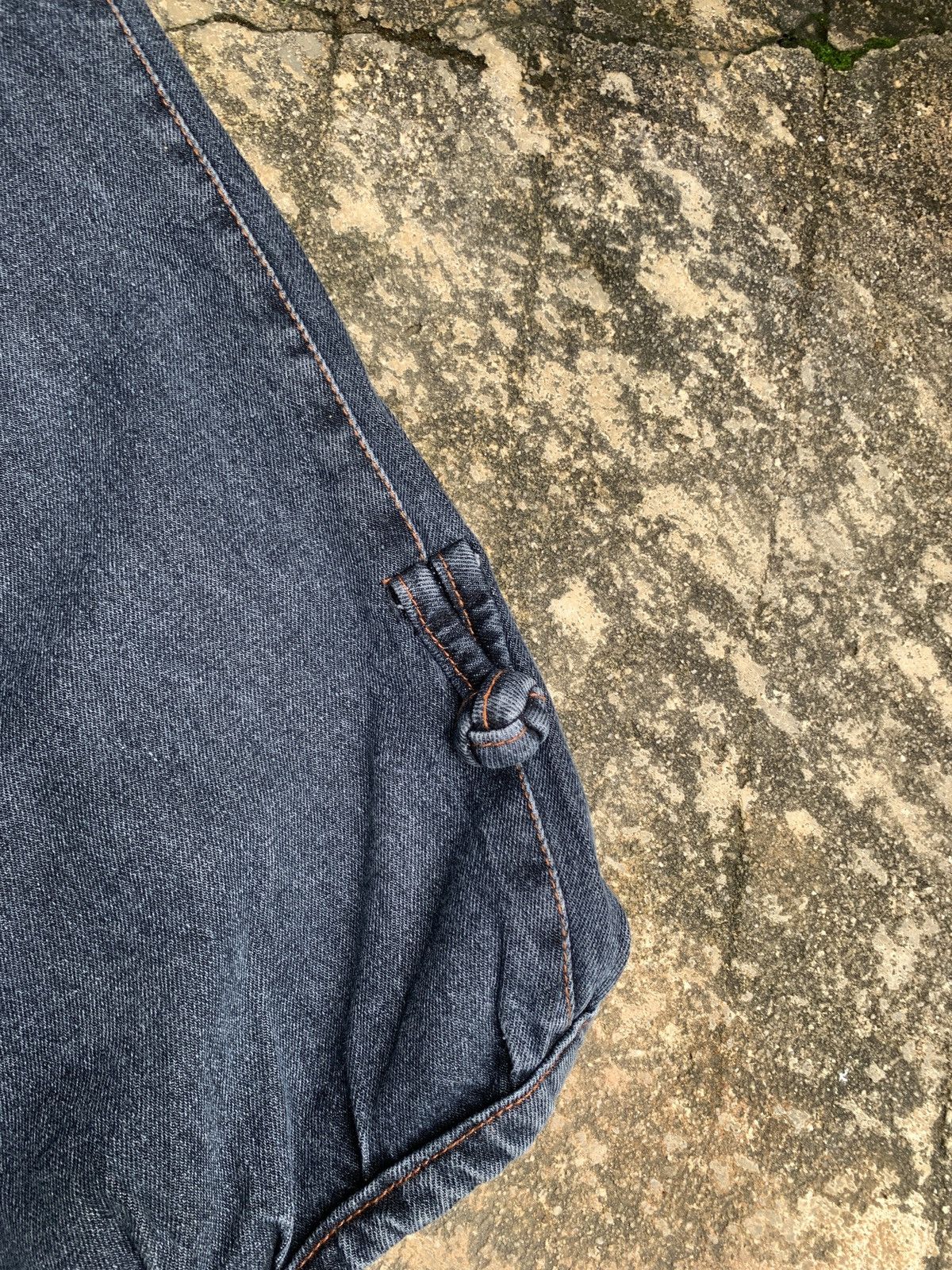 Japanese Brand y2k Du Qin Butterfly Embroidery Jeans Baggy Balloon Pants Size US 33 - 7 Thumbnail
