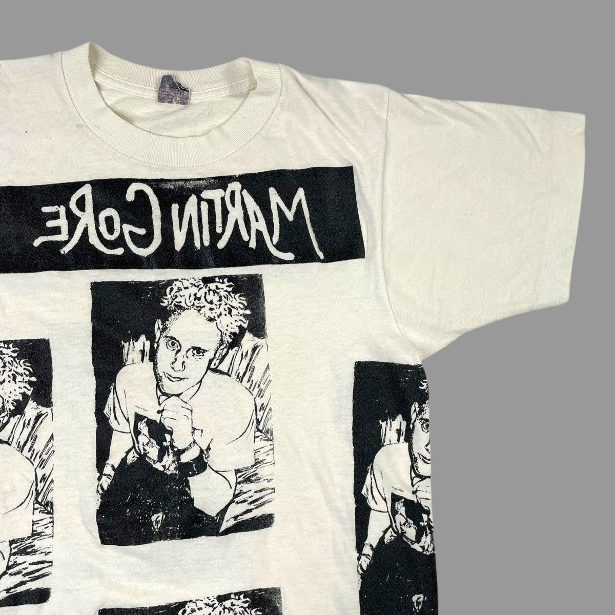 Band Tees × Vintage Vintage 90s Depeche Mode Martin gore aop shirt Size US S / EU 44-46 / 1 - 3 Thumbnail