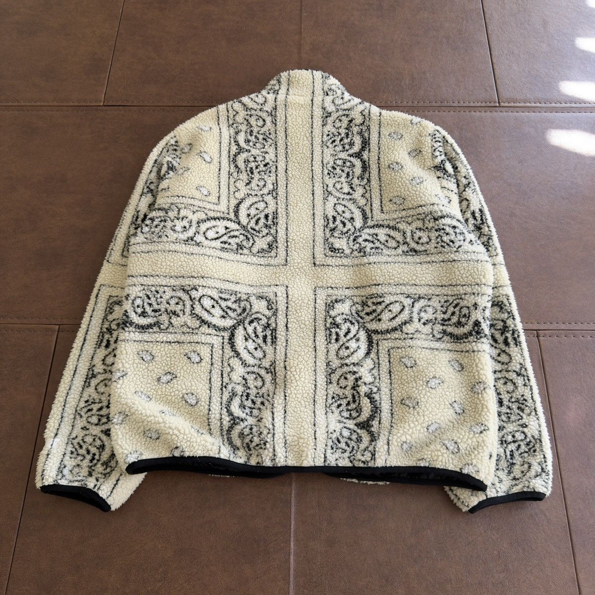 Supreme FW2019 Reversible Bandana Fleece Jacket Size US L / EU 52-54 / 3 - 2 Thumbnail