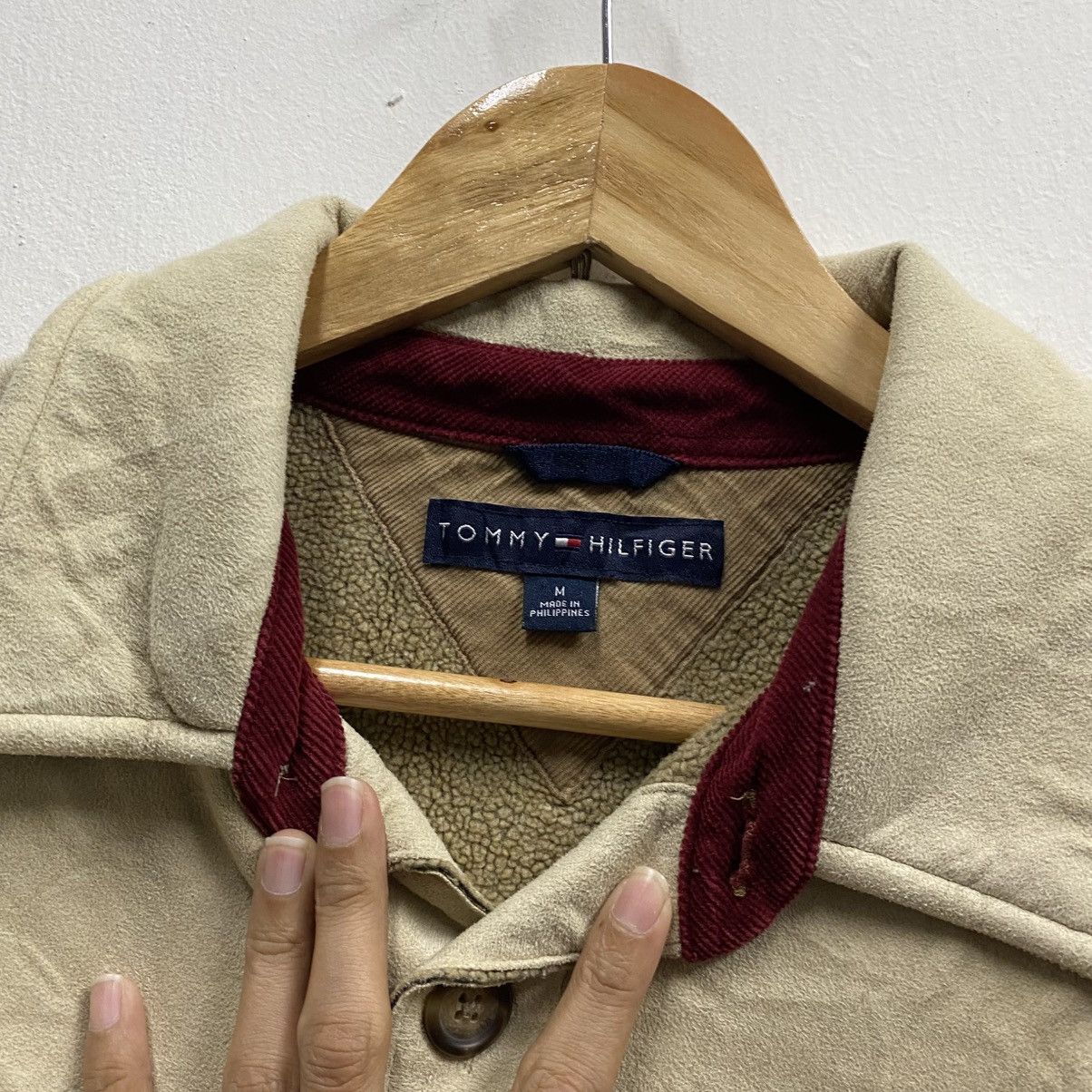 Tommy Hilfiger Tommy Hilfiger Sherpa Lined Utility Shacket (Shirt Jacket) Size US M / EU 48-50 / 2 - 10 Thumbnail
