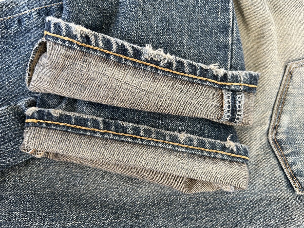 Vintage Vintage Rag Denim Distressed Rusty Denim Jeans 32x33.5 Size US 32 / EU 48 - 7 Thumbnail