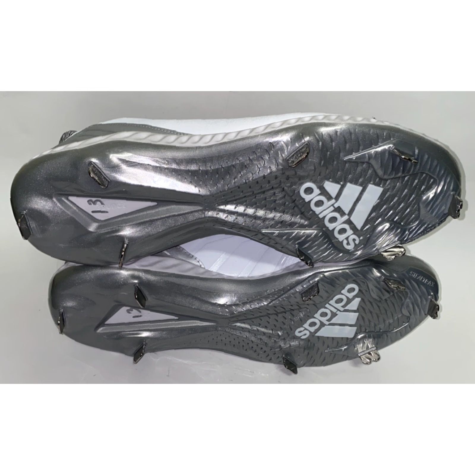 Adidas Adidas SPG 753001 Baseball Softball Cleats Men's Size 13 White Silver Size US 15 / EU 48 - 5 Thumbnail