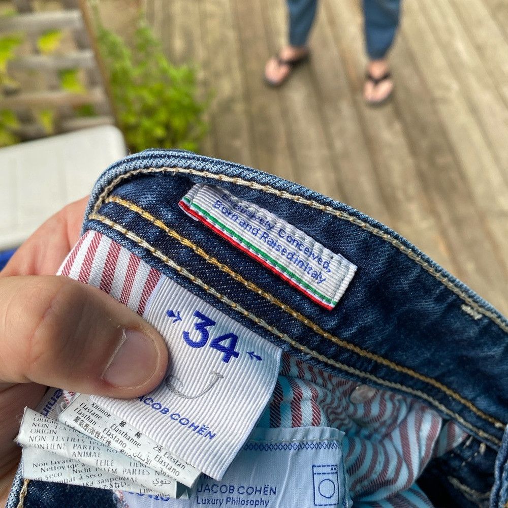 Jacob Cohen Vintage Jacob Cohen Jeans Size 34 Blue Designer Denim Size US 34 / EU 50 - 9 Thumbnail