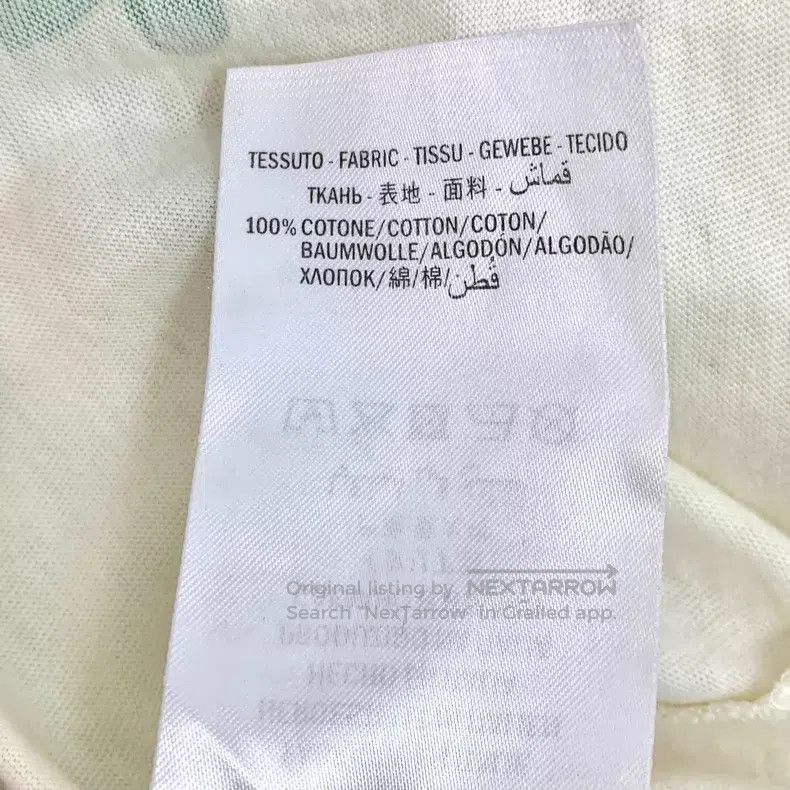 Gucci Gucci White knight letter logo letter print cotton round-n Size US S / EU 44-46 / 1 - 9 Thumbnail