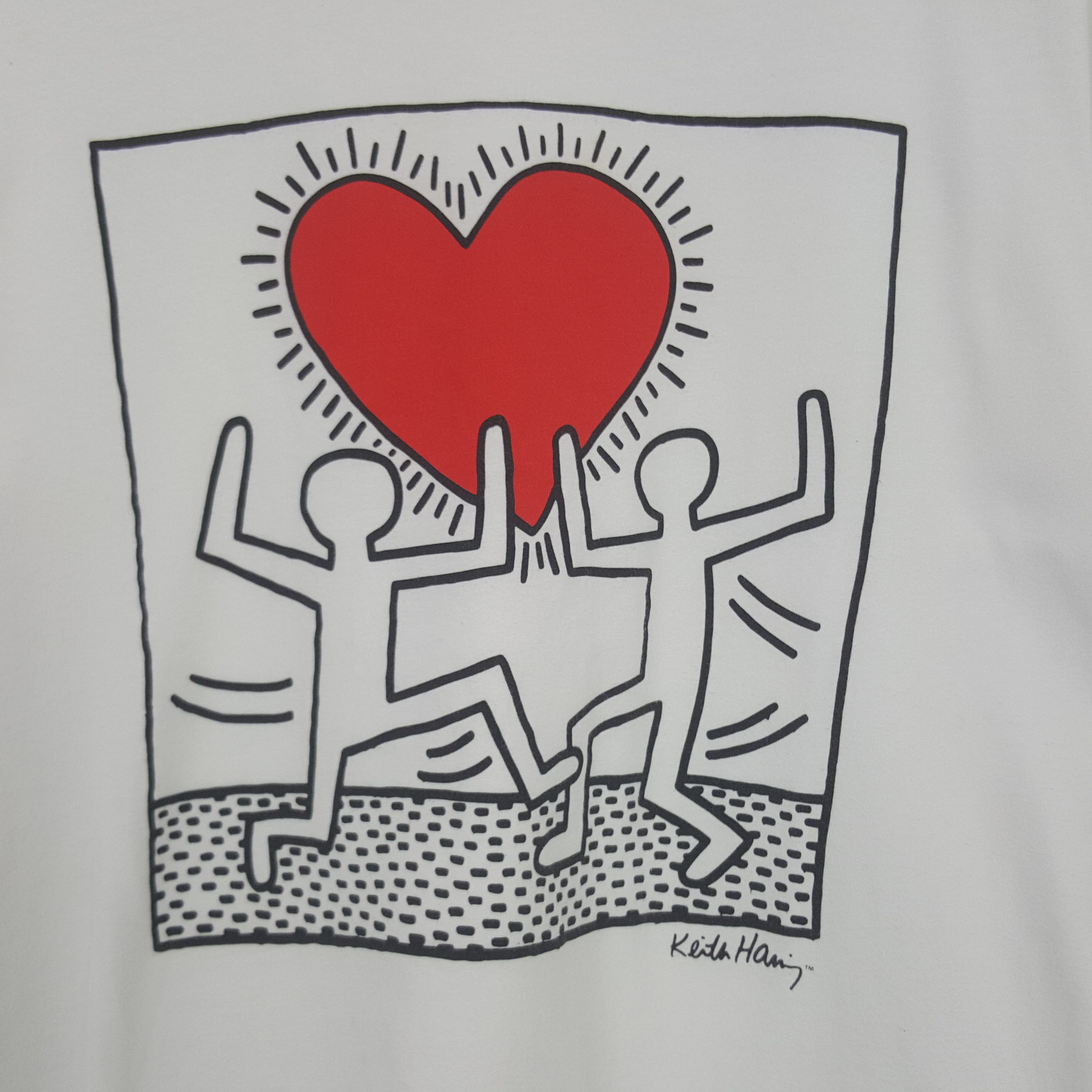 Keith Haring Vintage Keith Haring x Uniqlo Tshirt Size US L / EU 52-54 / 3 - 2 Thumbnail