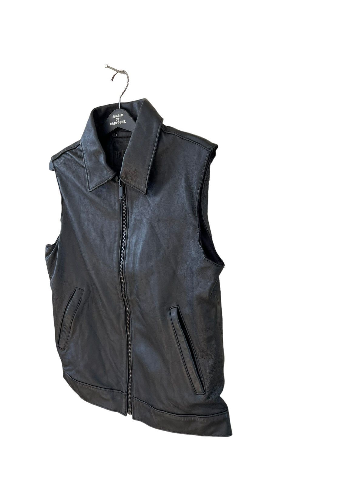 Thursday Boot Company Thursday boots Black Lamb Leather Vest Size US S / EU 44-46 / 1 - 7 Thumbnail