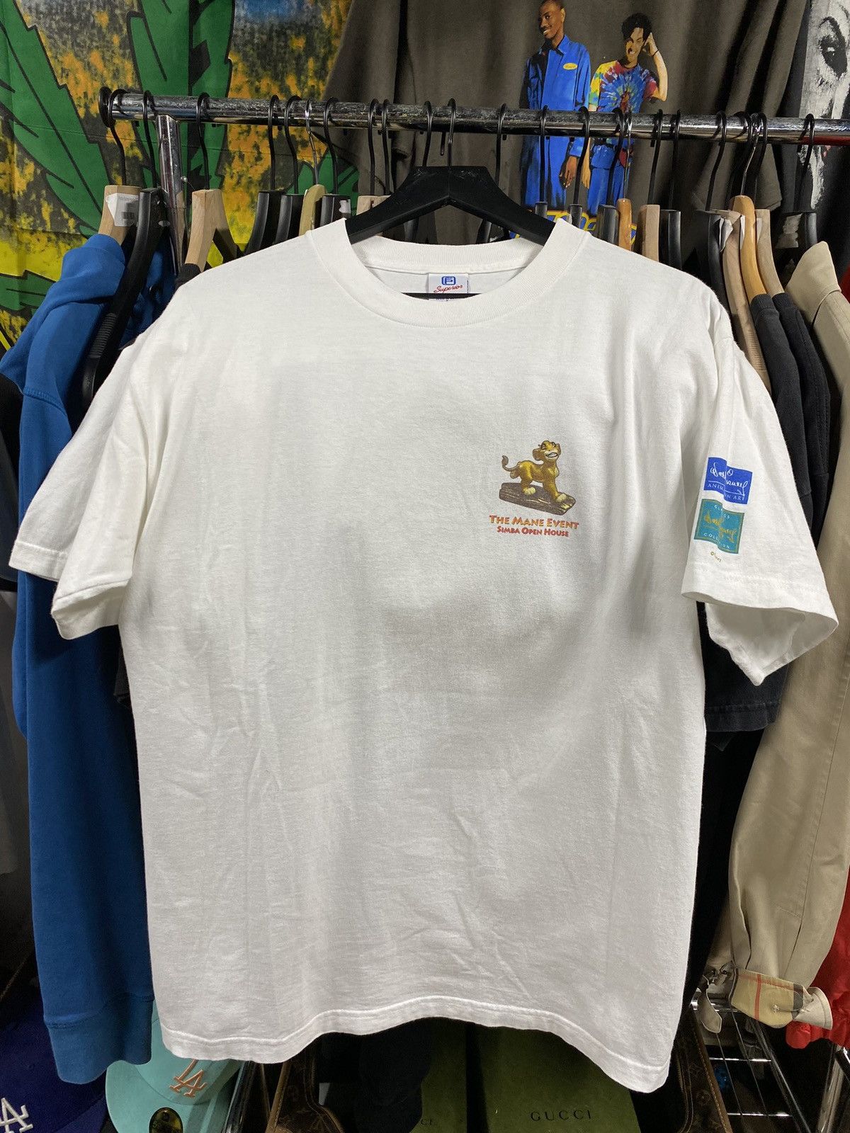 Vintage 90’s Vintage Lion King Disney Movie Tee Shirt Large Size US L / EU 52-54 / 3 - 4 Thumbnail