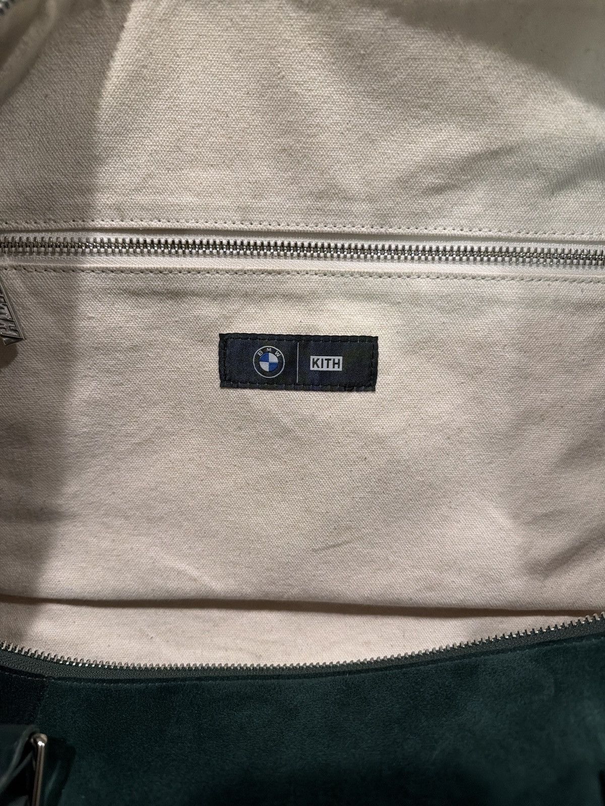 BMW × Kith KITH x BMW RARE SUEDE TRAVEL DUFFLE Size ONE SIZE - 9 Thumbnail