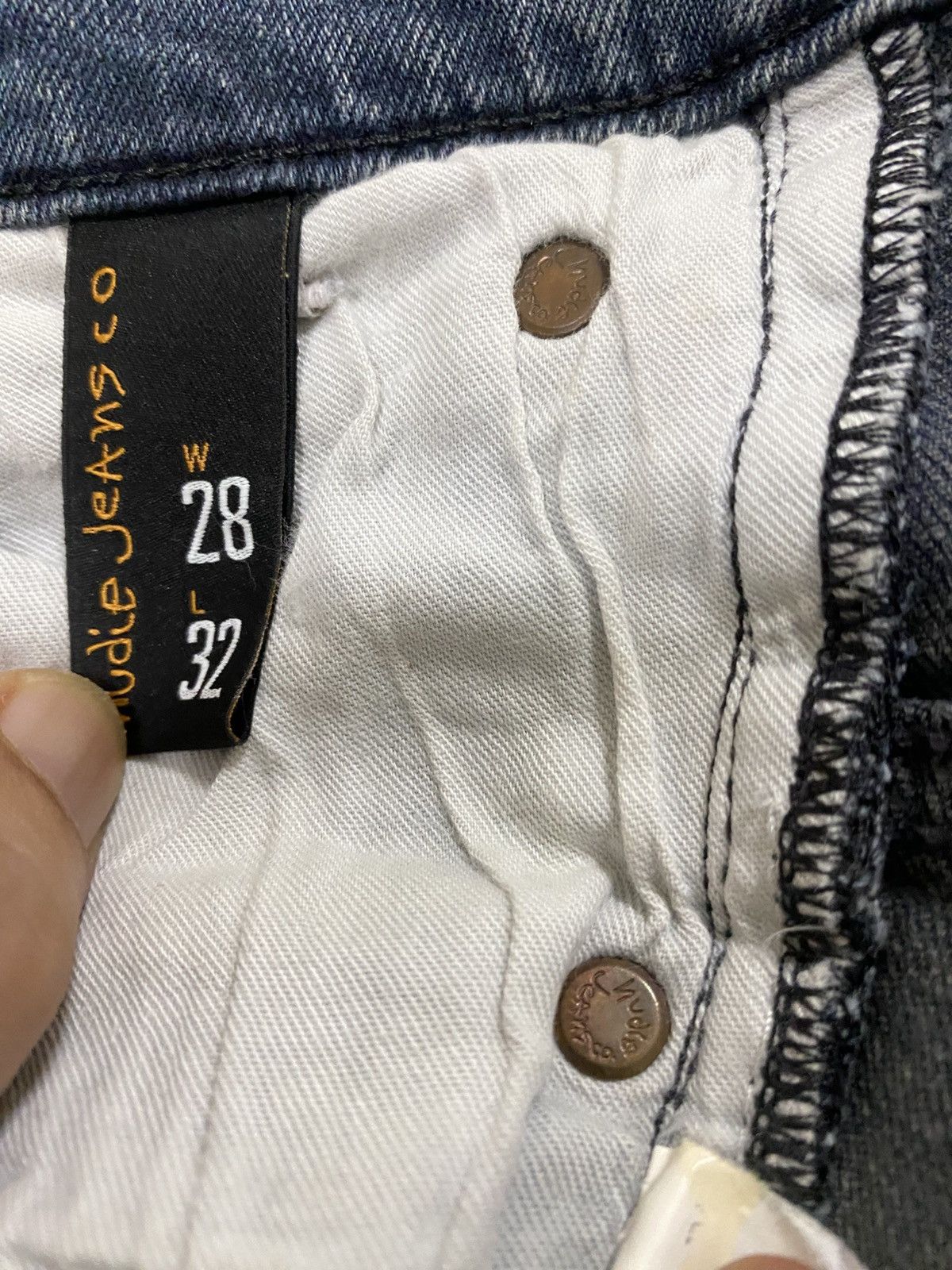 Nudie Jeans Nudie jeans distressed denim pants Size US 29 - 9 Thumbnail