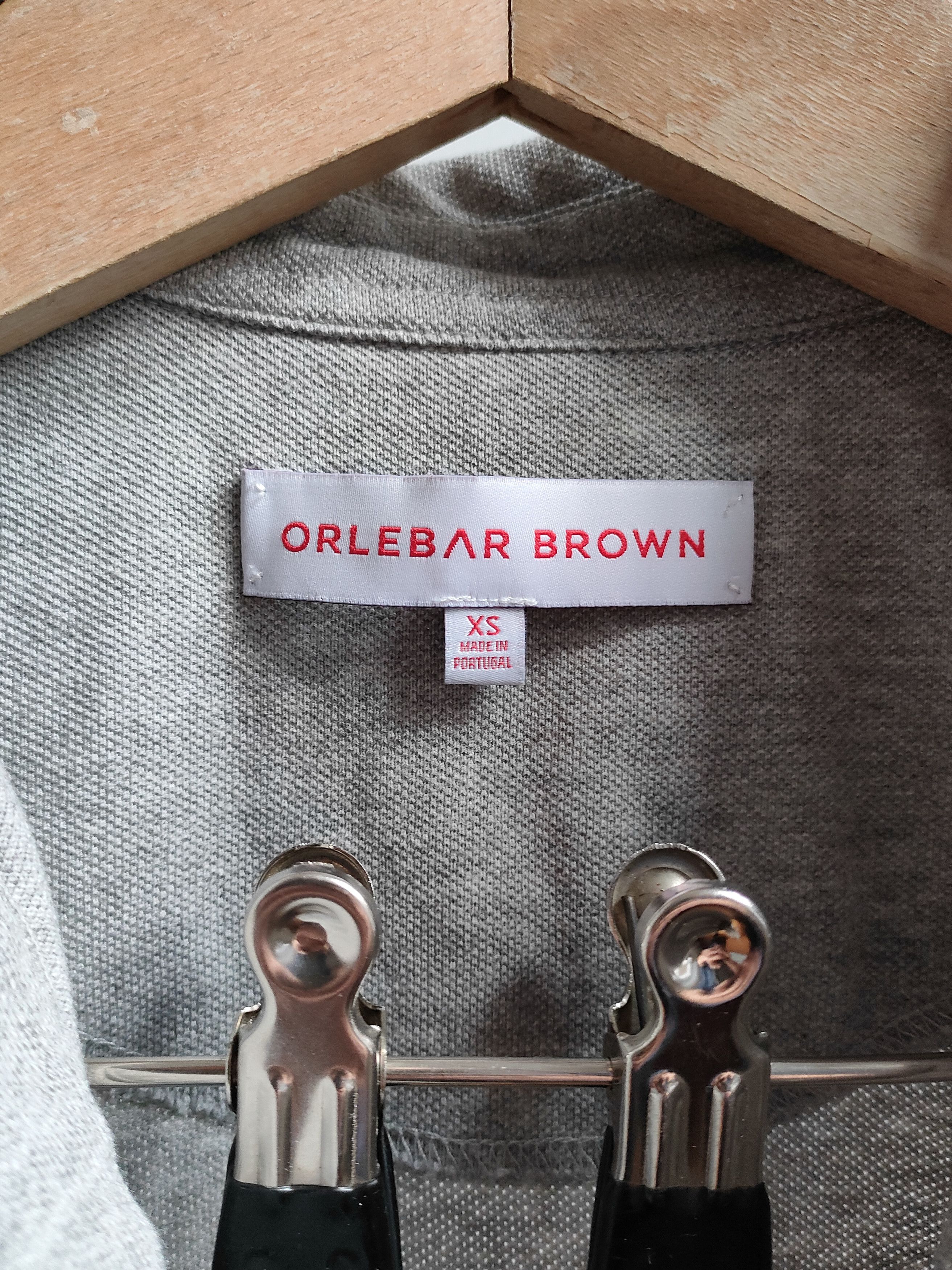 Orlebar Brown Orlebar Brown light grey polo shirt Size US XS / EU 42 / 0 - 4 Thumbnail
