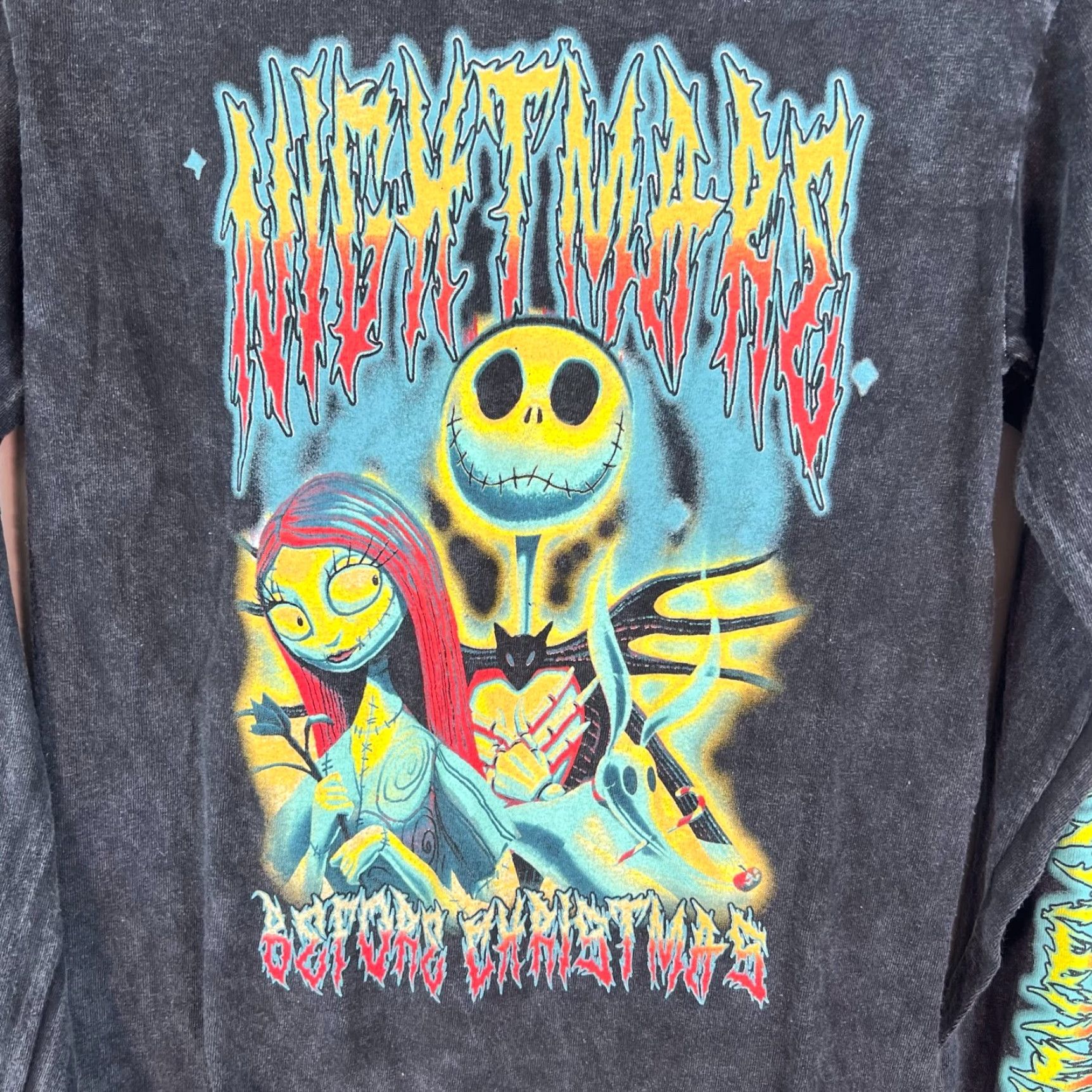 Burton VINTAGE Burton Nightmare Before Christmas Long Sleeve Shirt Adult Size S Black Graphic Christmas Mens Size US S / EU 44-46 / 1 - 2 Thumbnail