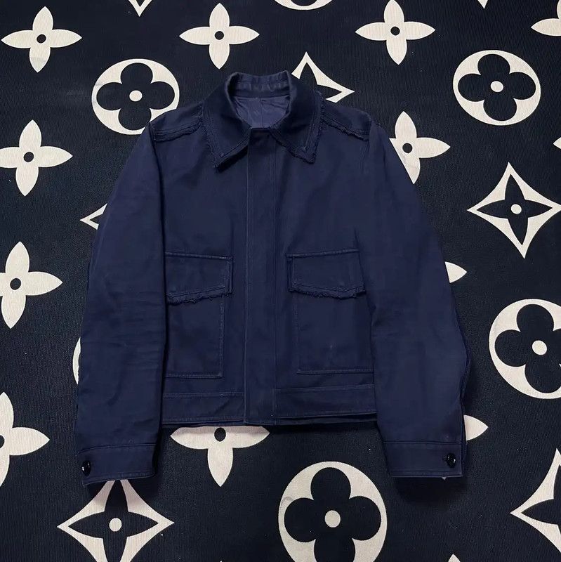 Dior Dior Navy Blue Long Sleeve Men's Jacket 0089 Size US L / EU 52-54 / 3 - 1 Thumbnail