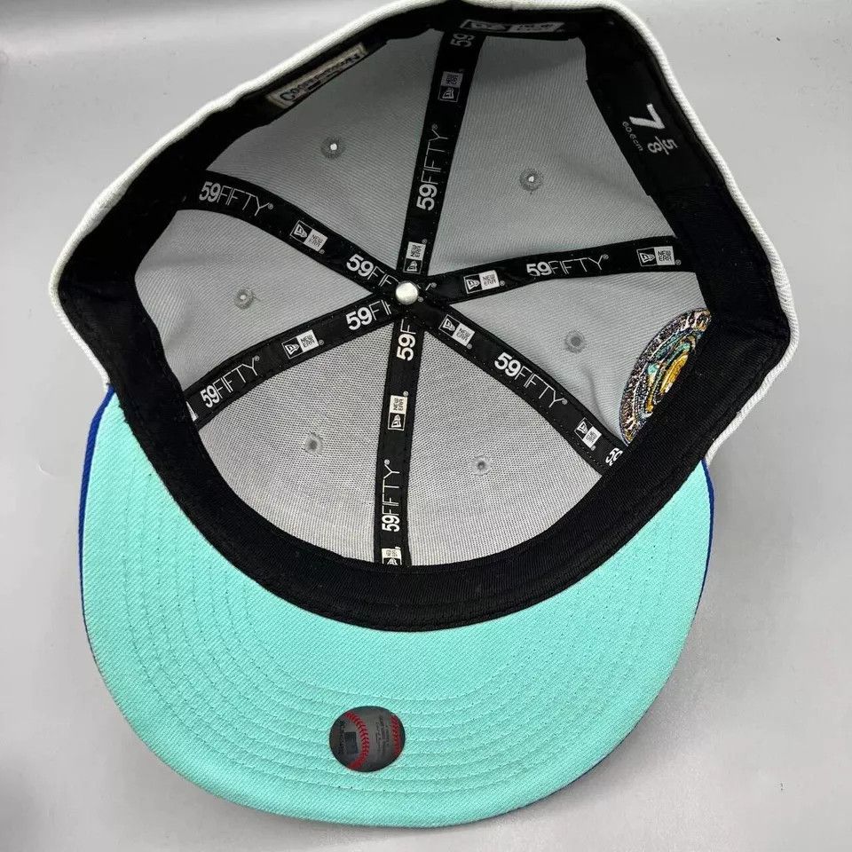 New Era Pittsburgh Pirates Hat Men 7 5/8 59Fifty New Era MLB Fitted Size ONE SIZE - 4 Thumbnail