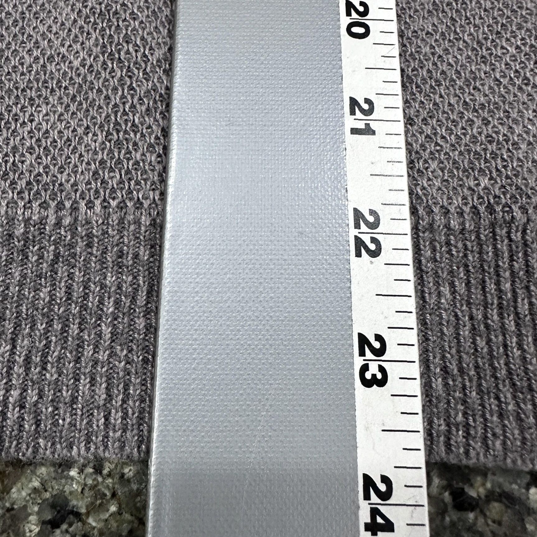 Jones New York Jones New York Sweater Men XL Gray V-Neck Knit Linen Blend Pullover Knit Solid Long Sleeve Size US XL / EU 56 / 4 - 6 Thumbnail