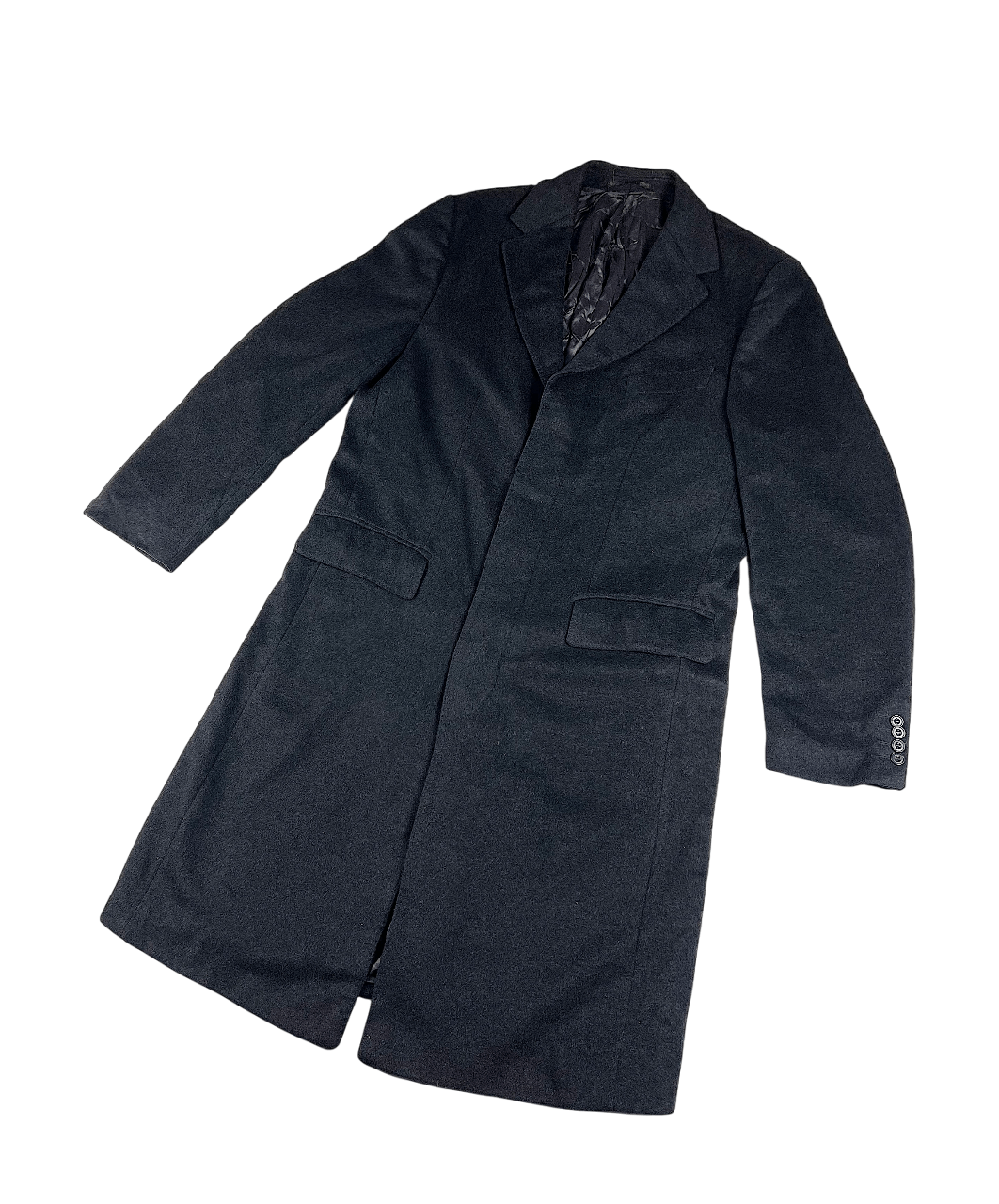 Hackett Hackett London Wool Coat 50 40L Size US L / EU 52-54 / 3 - 2 Thumbnail