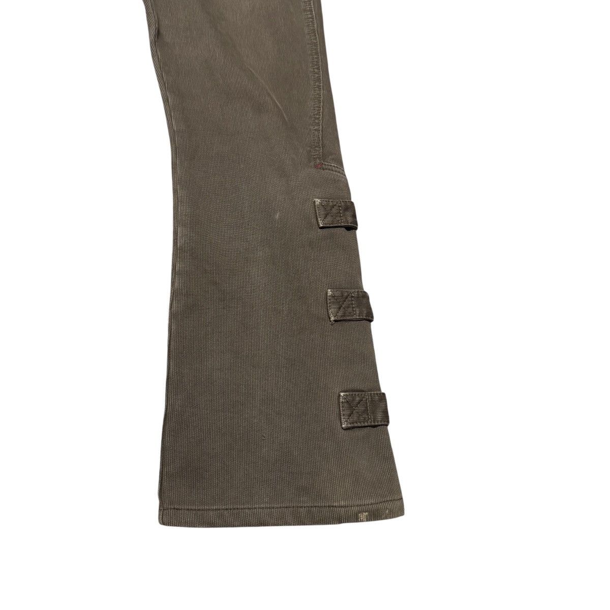 Japanese Brand Morgan Homme Brown Denim Flare Pants Size US 29 - 9 Thumbnail