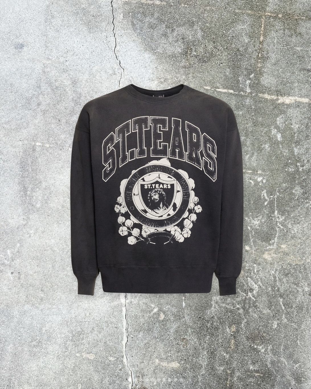Saint Michael Saint Michael Saint Tears University Sweatshirt Size US L / EU 52-54 / 3 - 1 Thumbnail