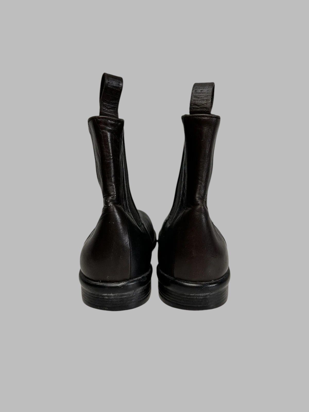 Dirk Bikkembergs Bikkembergs Brown Leather Moto Boots Y2K Futuristic Style Size US 6 / IT 36 - 5 Thumbnail