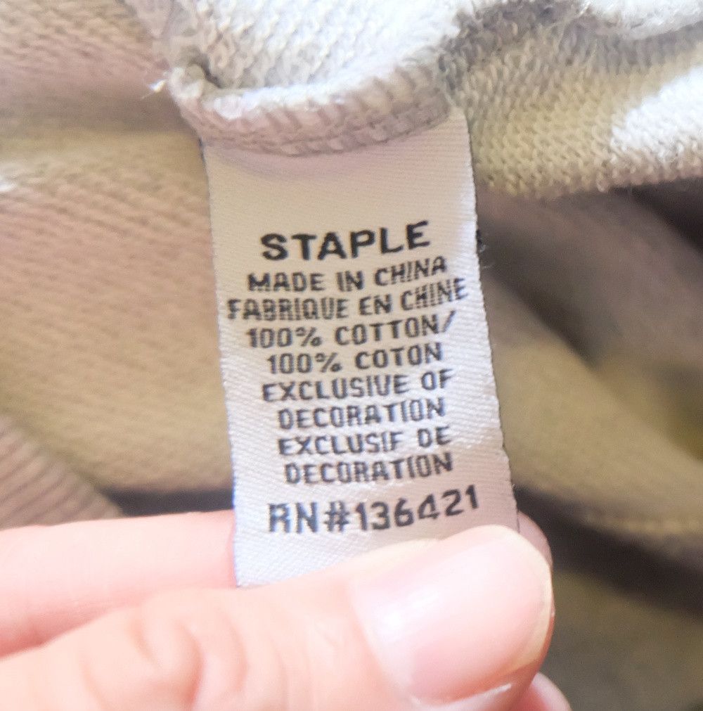 Staple Staple Sweater Grey OG Logo Embroidered Size US L / EU 52-54 / 3 - 5 Thumbnail
