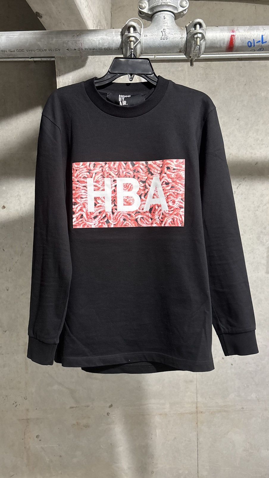 Hood By Air Hood By Air Meatbox Logo Long Sleeve Size US M / EU 48-50 / 2 - 2 Thumbnail