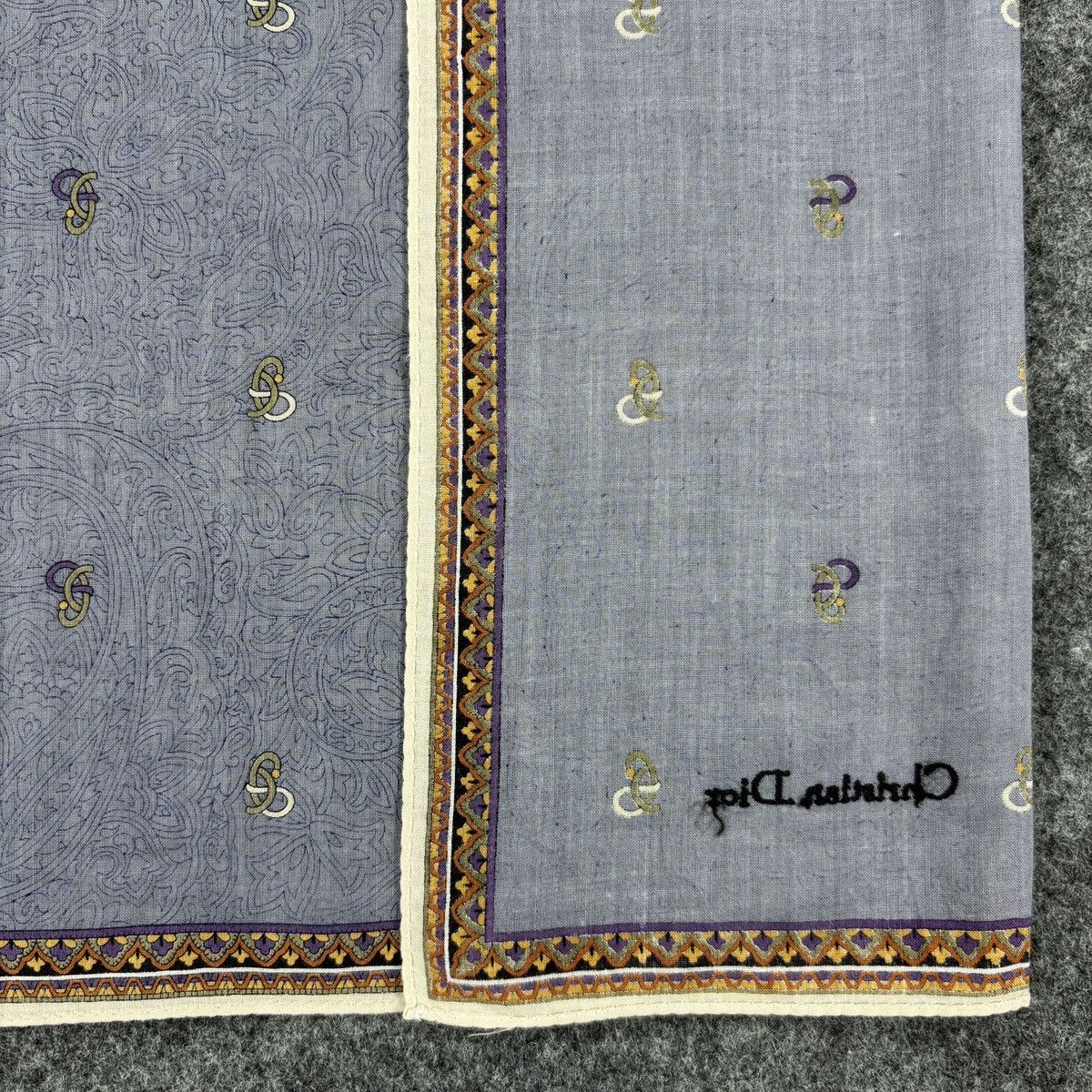 Christian Dior Monsieur × Vintage Handkerchief # E006 Size ONE SIZE - 5 Thumbnail