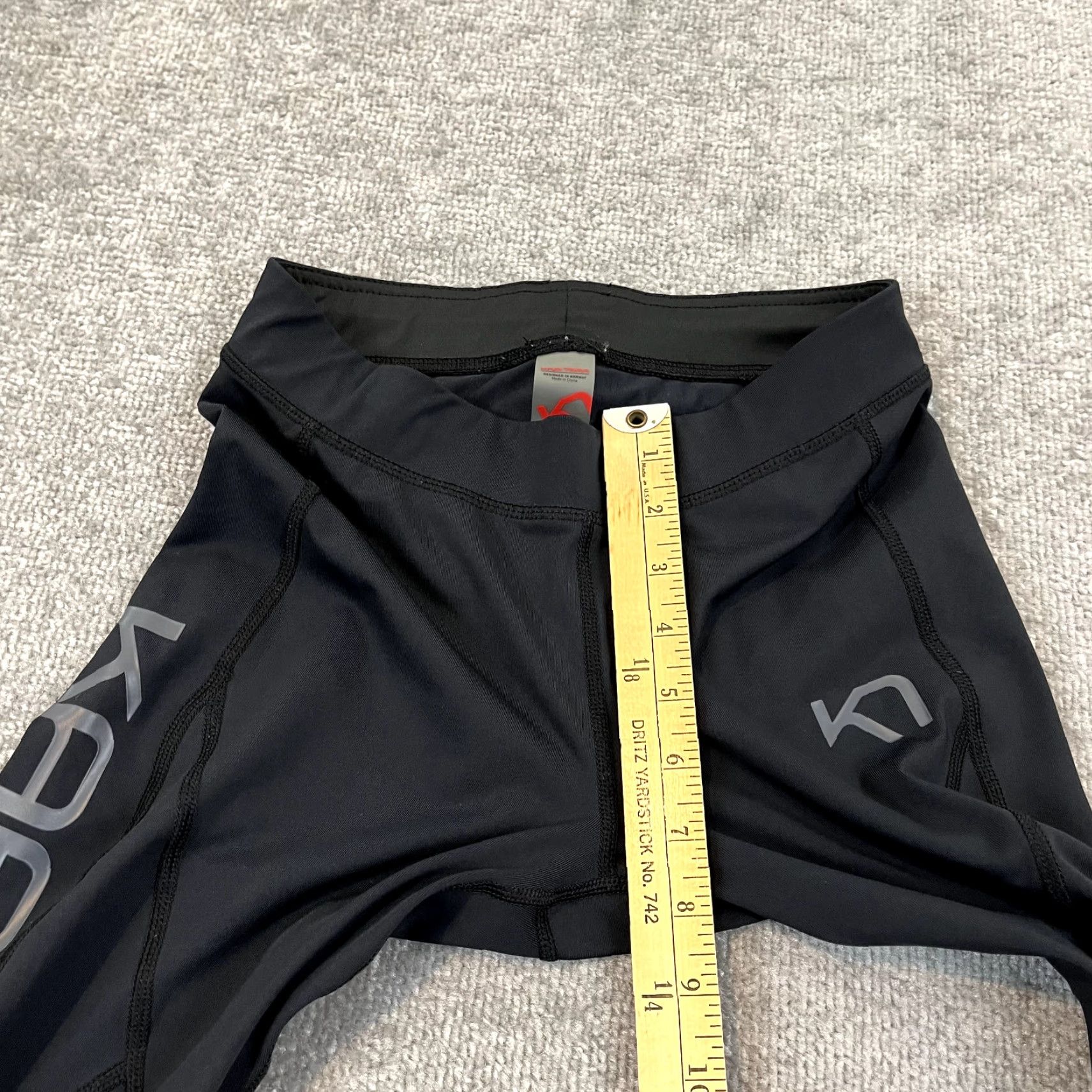 Lululemon KARI TRAA Leggings Women Small Black Ankle Zip Reflective Low Rise Waist Stretch Size 28" / US 6 / IT 42 - 5 Thumbnail