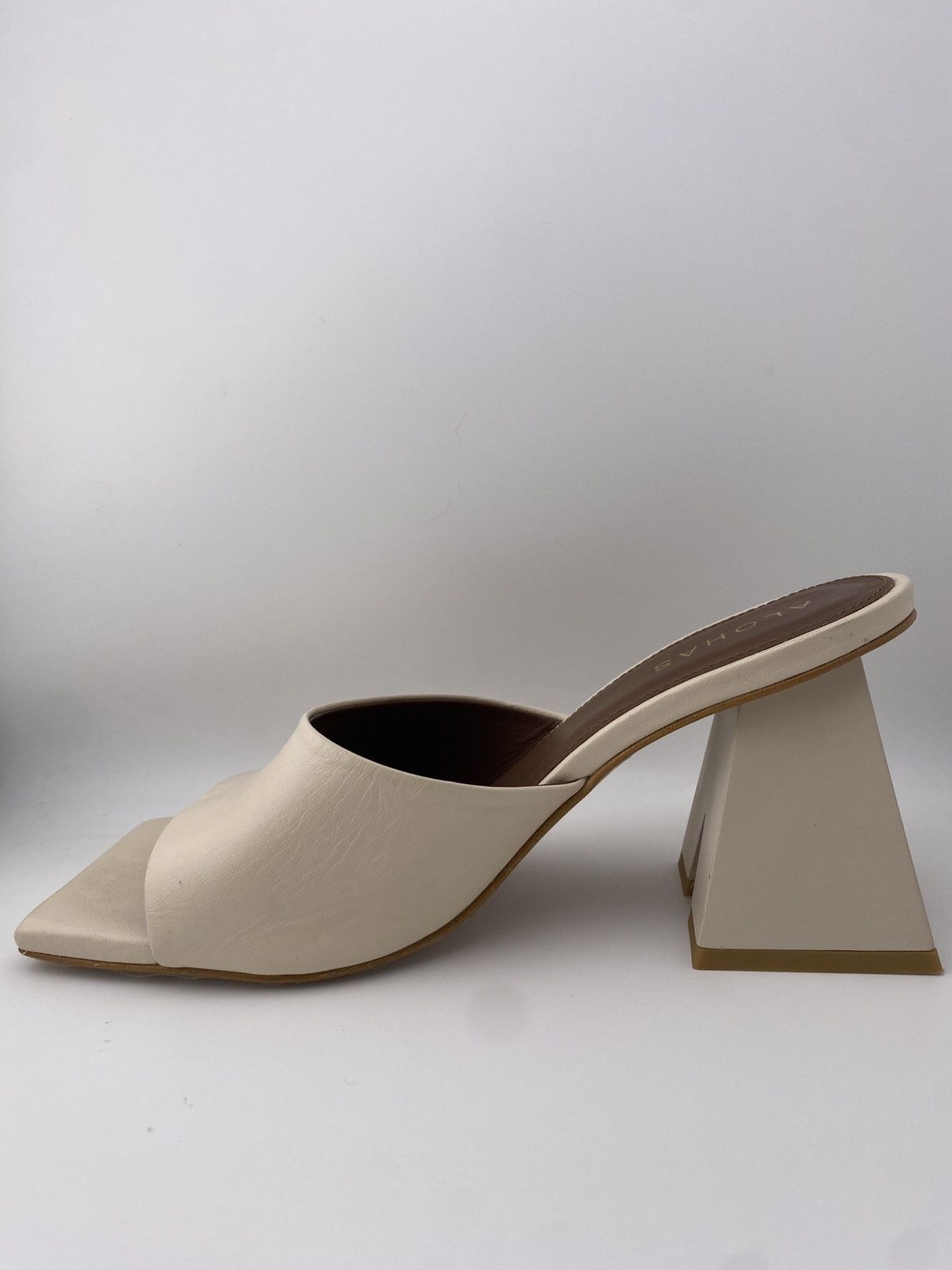 ALOHAS ALOHAS Dune Mule Sandals Ivory – Size 38 Size US 8 / IT 38 - 4 Thumbnail