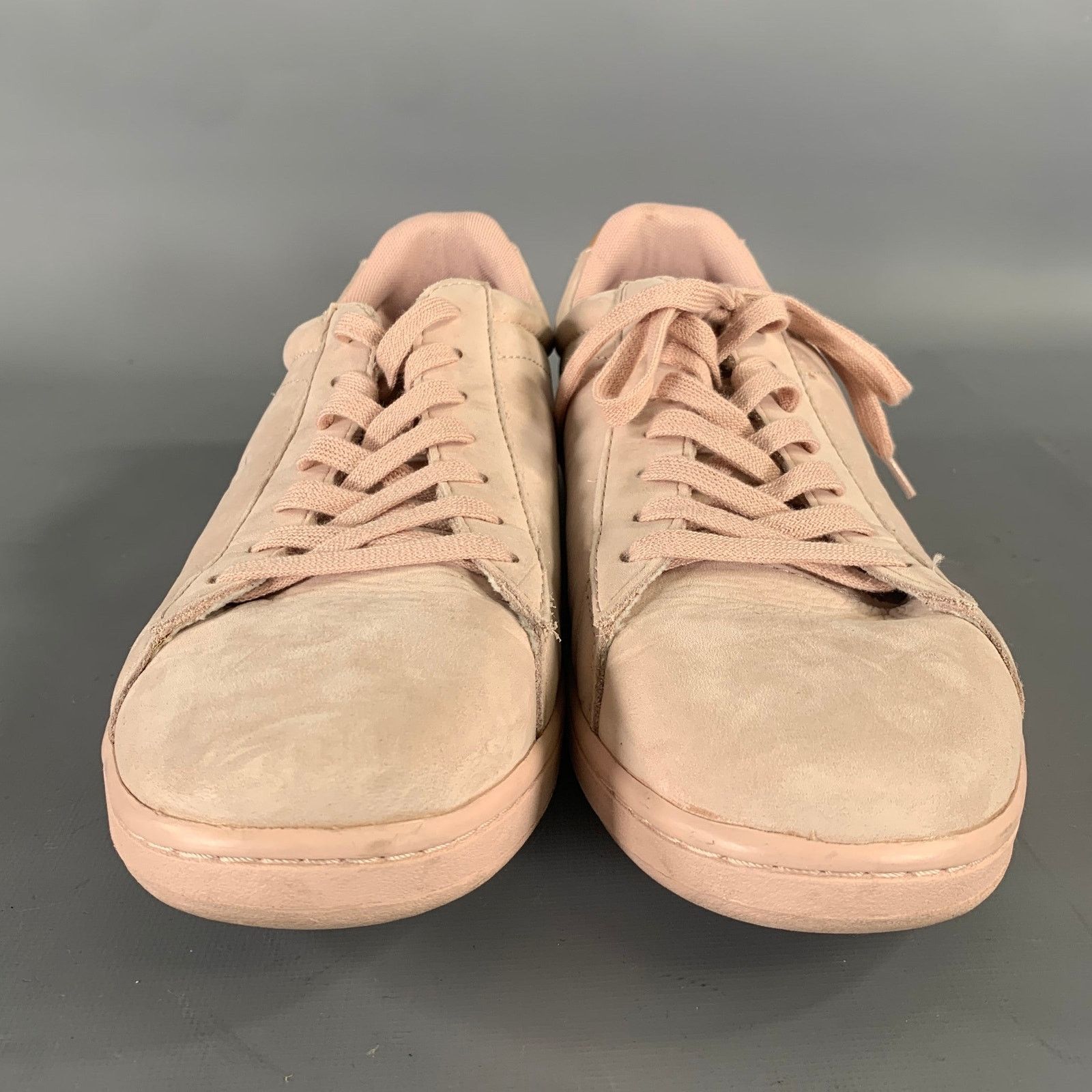 Lacoste LACOSTE Size 10.5 Pink Camel Leather Sneakers Size US 10.5 / EU 43-44 - 4 Thumbnail