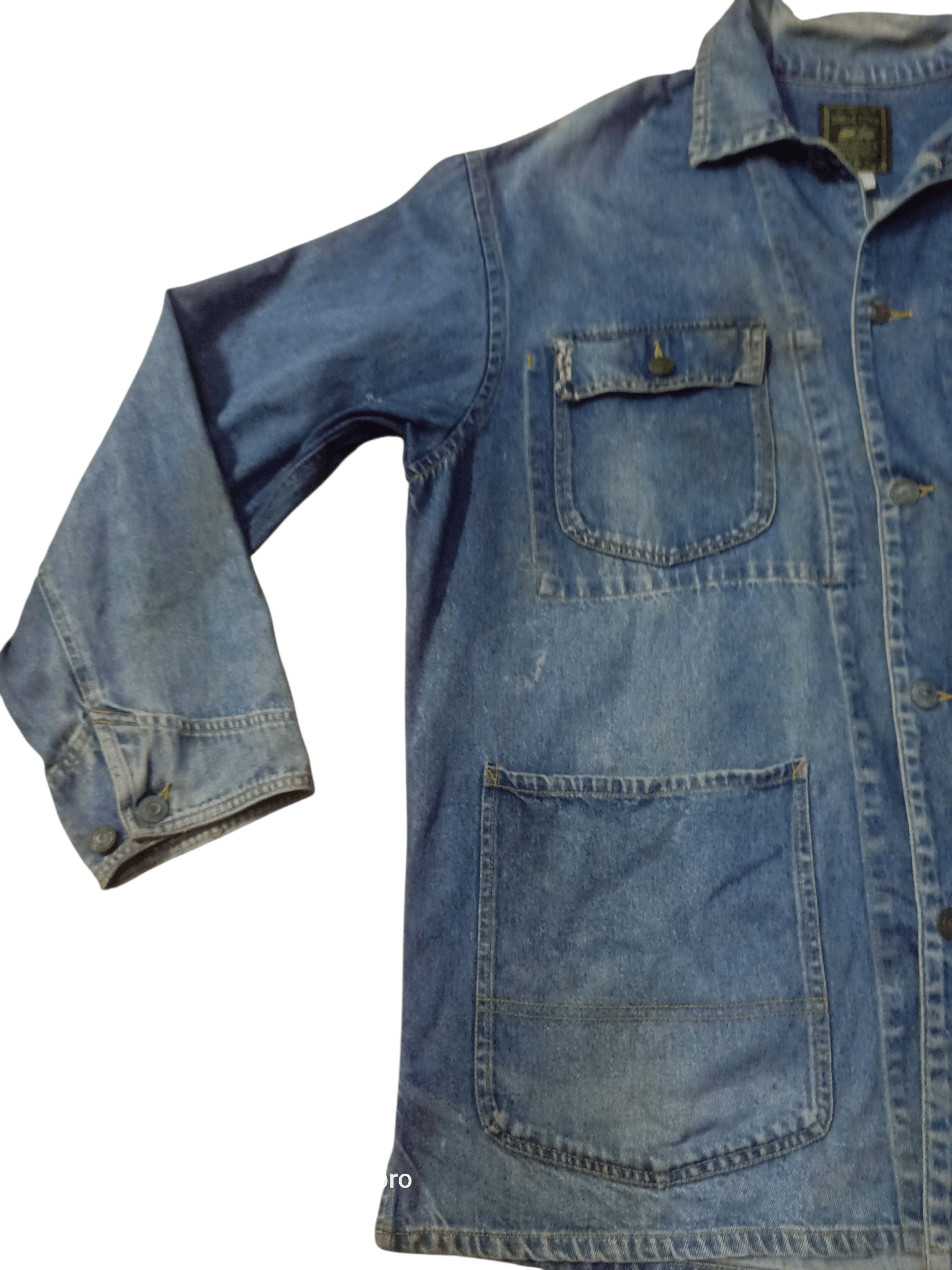 Japanese Brand 🌟Jungle Storm Chore Jacket Jeans Men 🌟 Size US XL / EU 56 / 4 - 11 Thumbnail