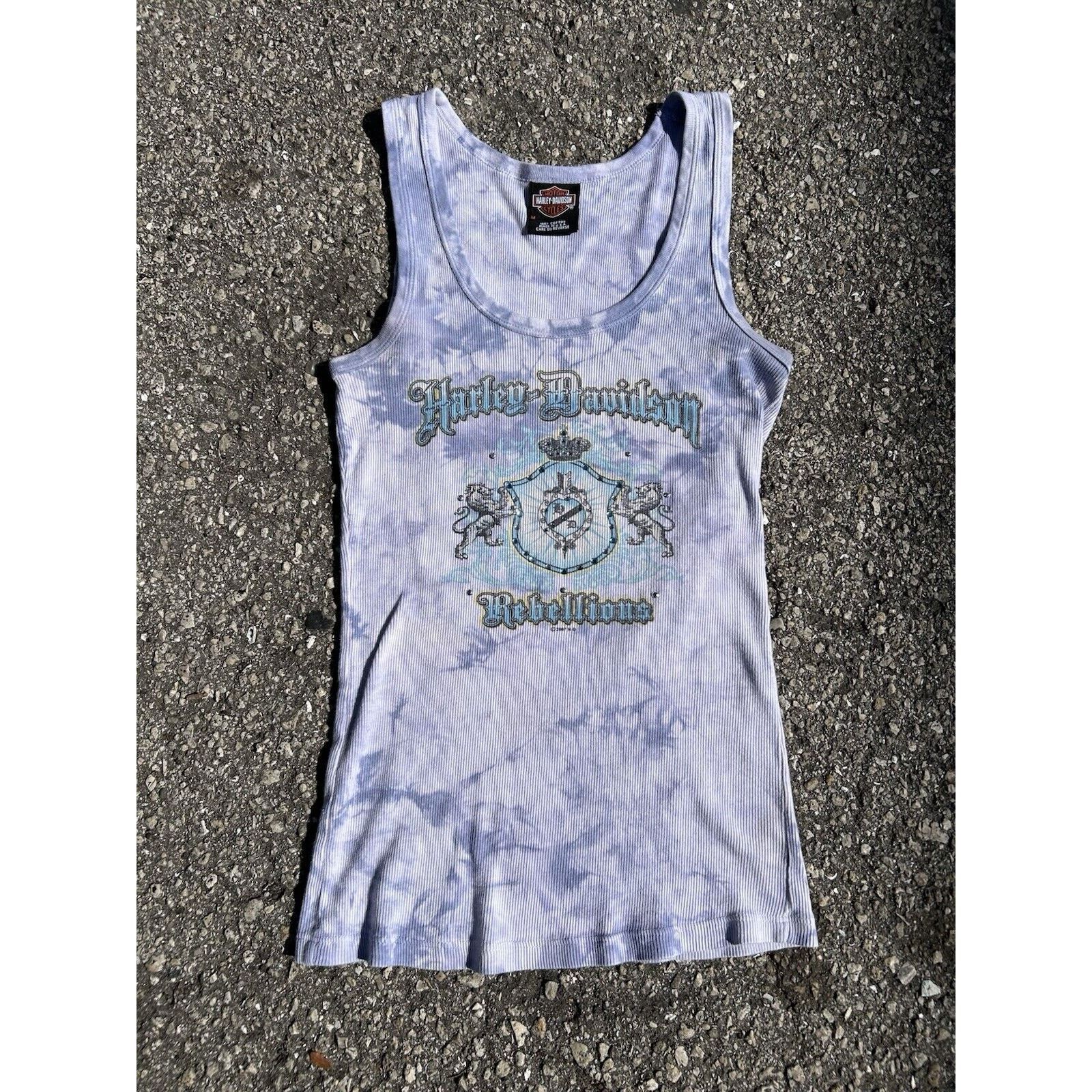 Other Y2K Harley Davison women’s tank top tagged M 15 X 25 Size M / US 6-8 / IT 42-44 - 1 Thumbnail